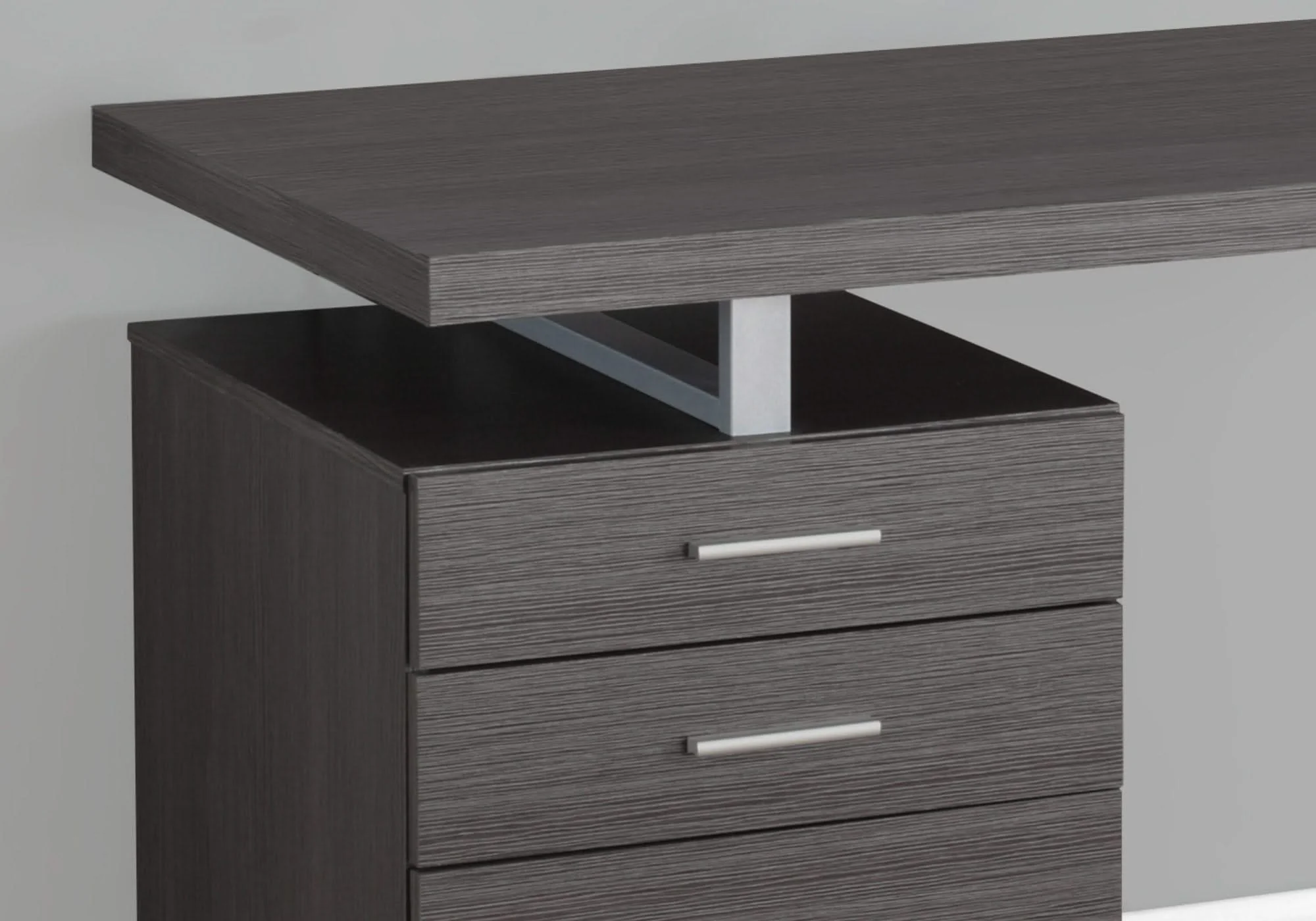 Computer Desk Left Right Set-Up Storage Drawers For Home Office - Image 8
