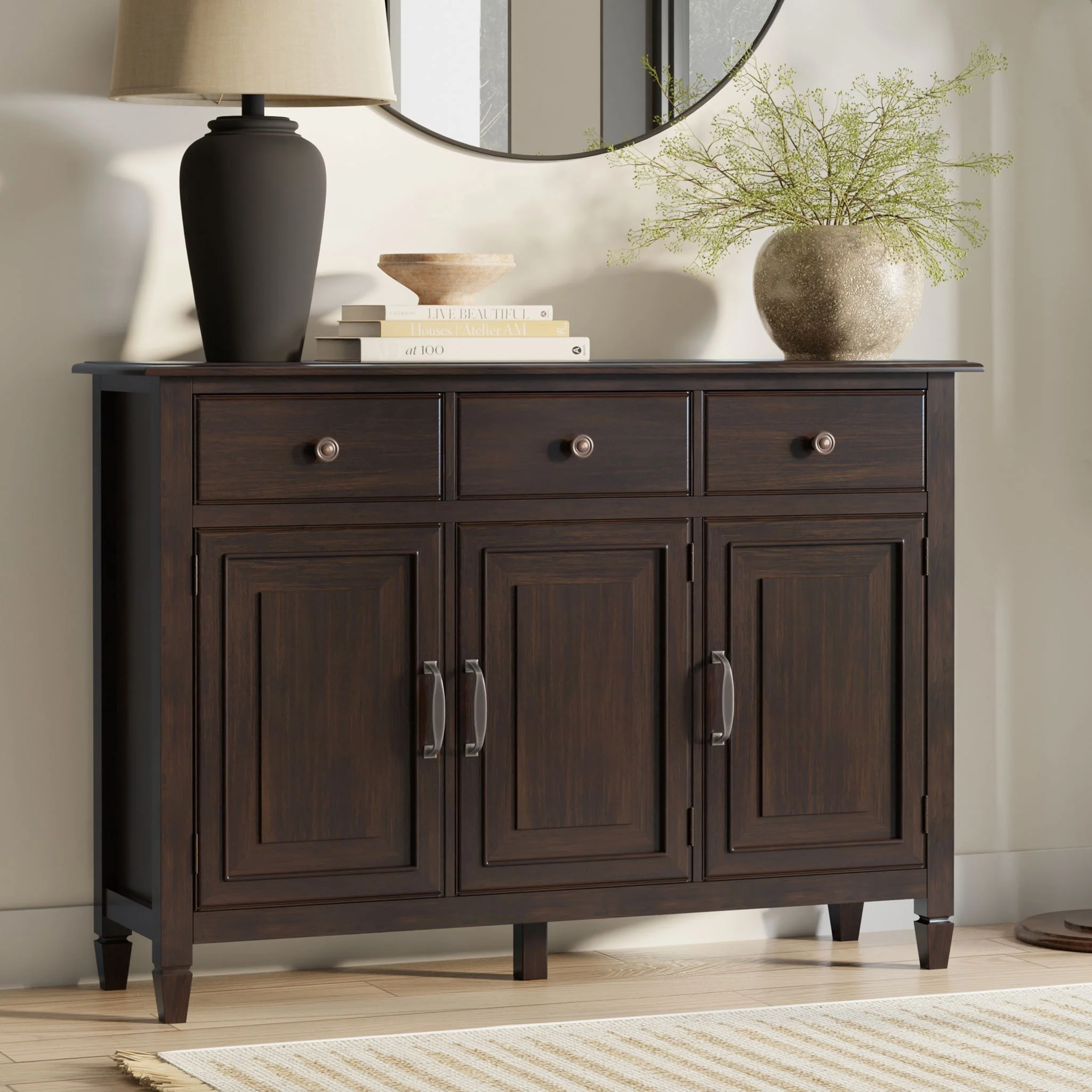 Connaught - Wide Entryway Storage Cabinet - Image 4