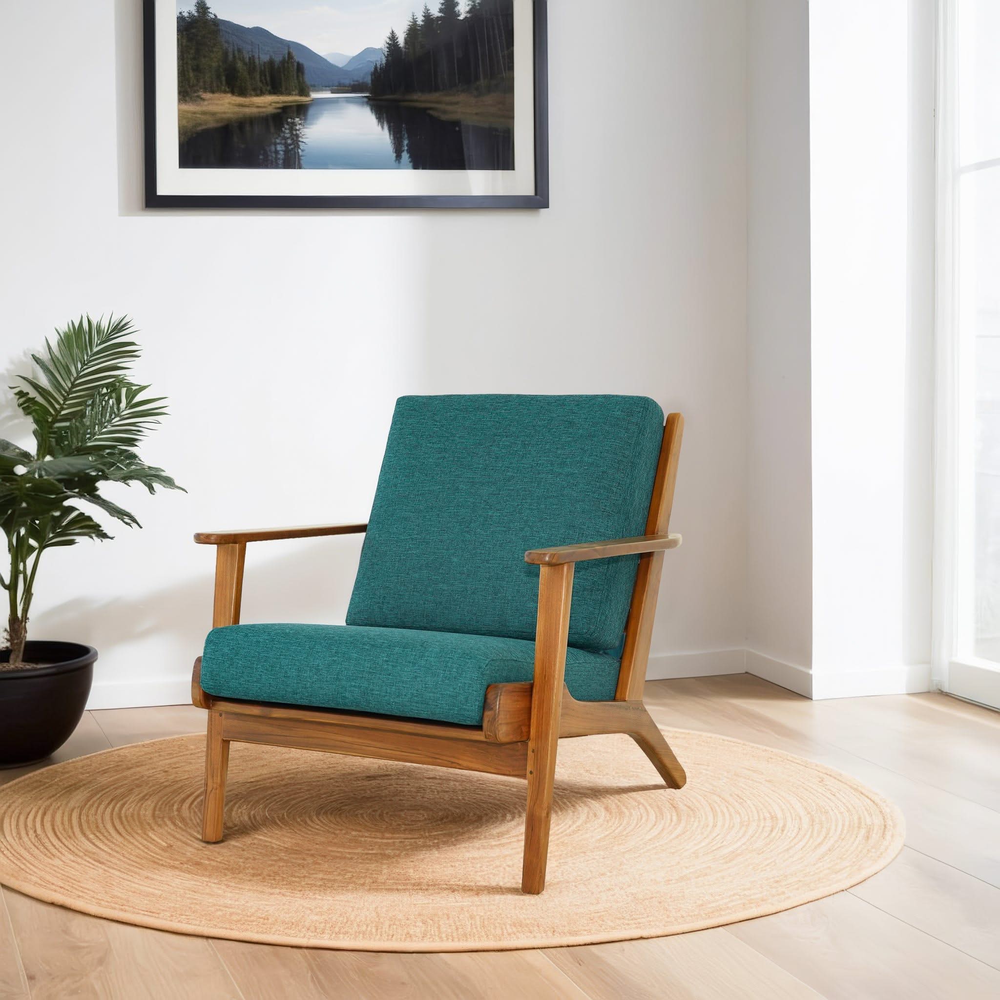 Connor - Modern Genuine Lounge Chair - Image 4