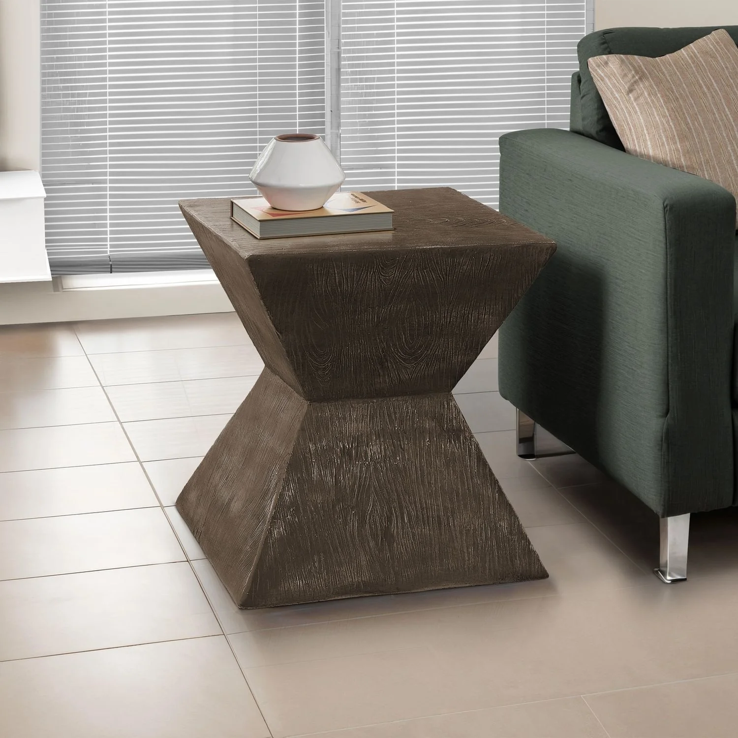 Contemporary Accent Table For Indoor Or Outdoor Use - Image 8