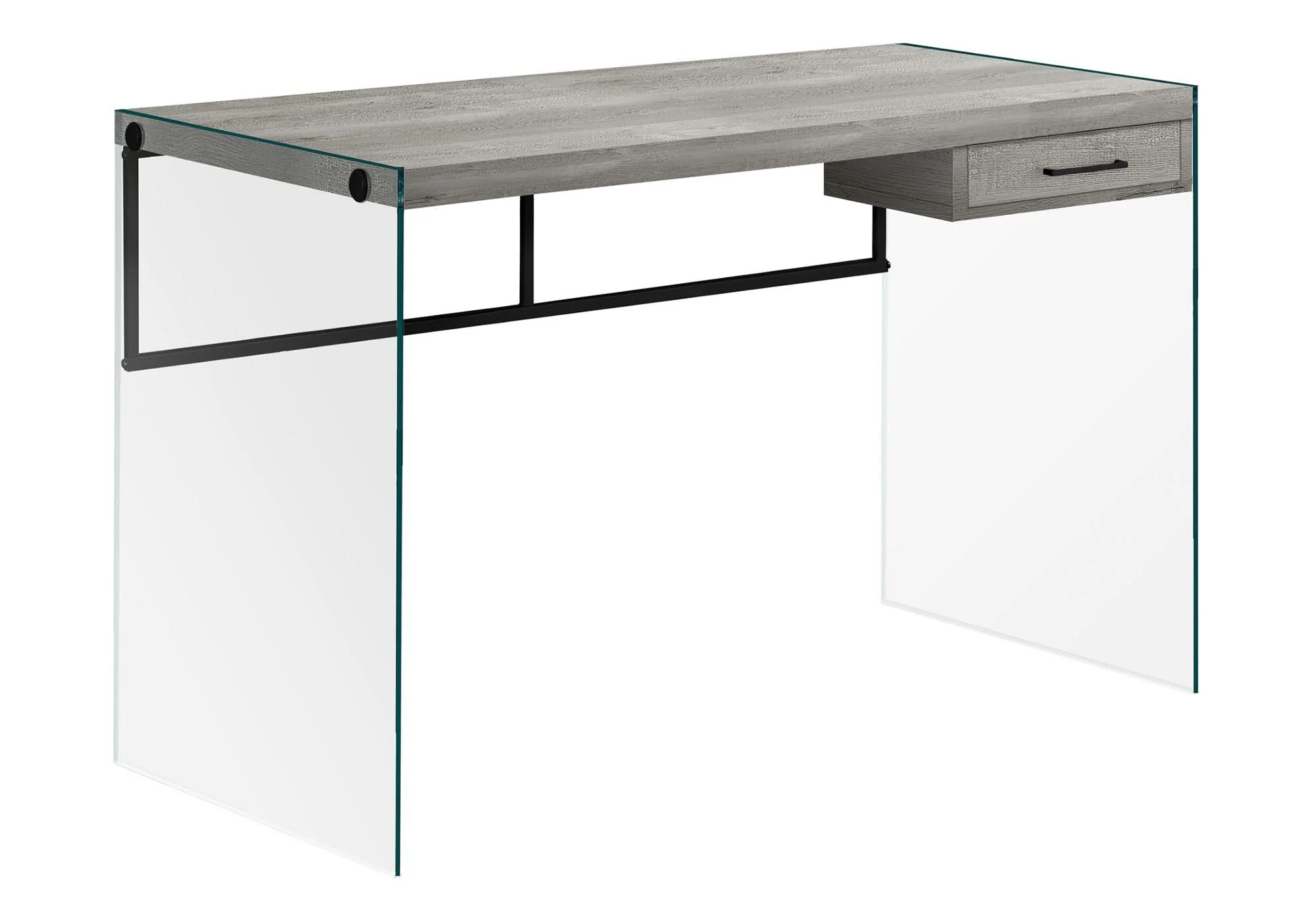 Contemporary Design Computer Desk For Home Office, Storage Drawers - Image 2