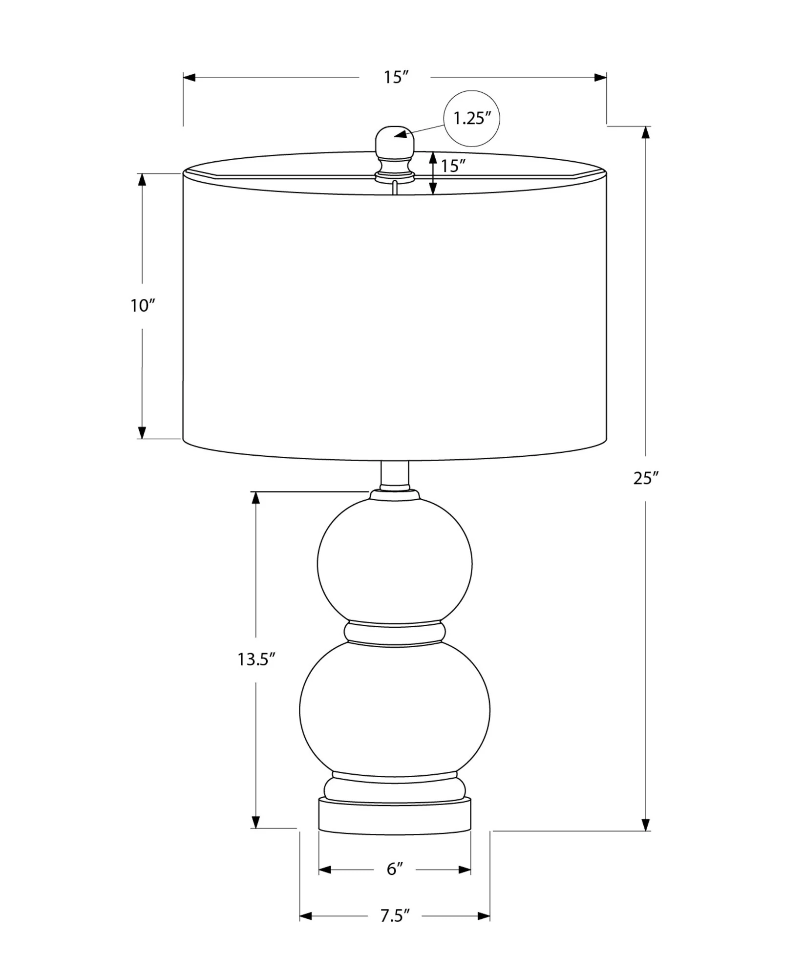 Contemporary Lighting, Table Lamp - Image 7