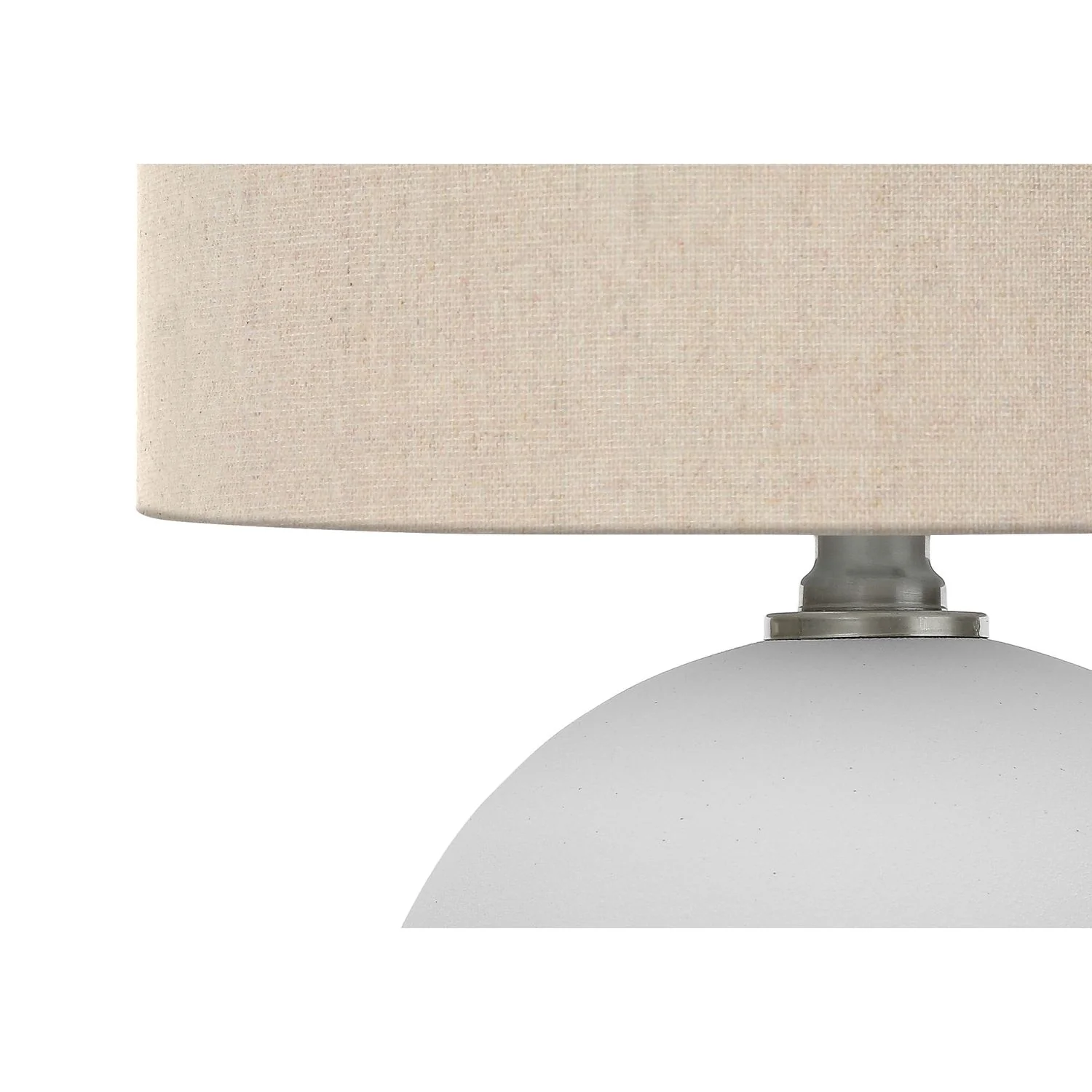 Contemporary Lighting, Table Lamp, Resin, Ceramic - Cream - Image 3