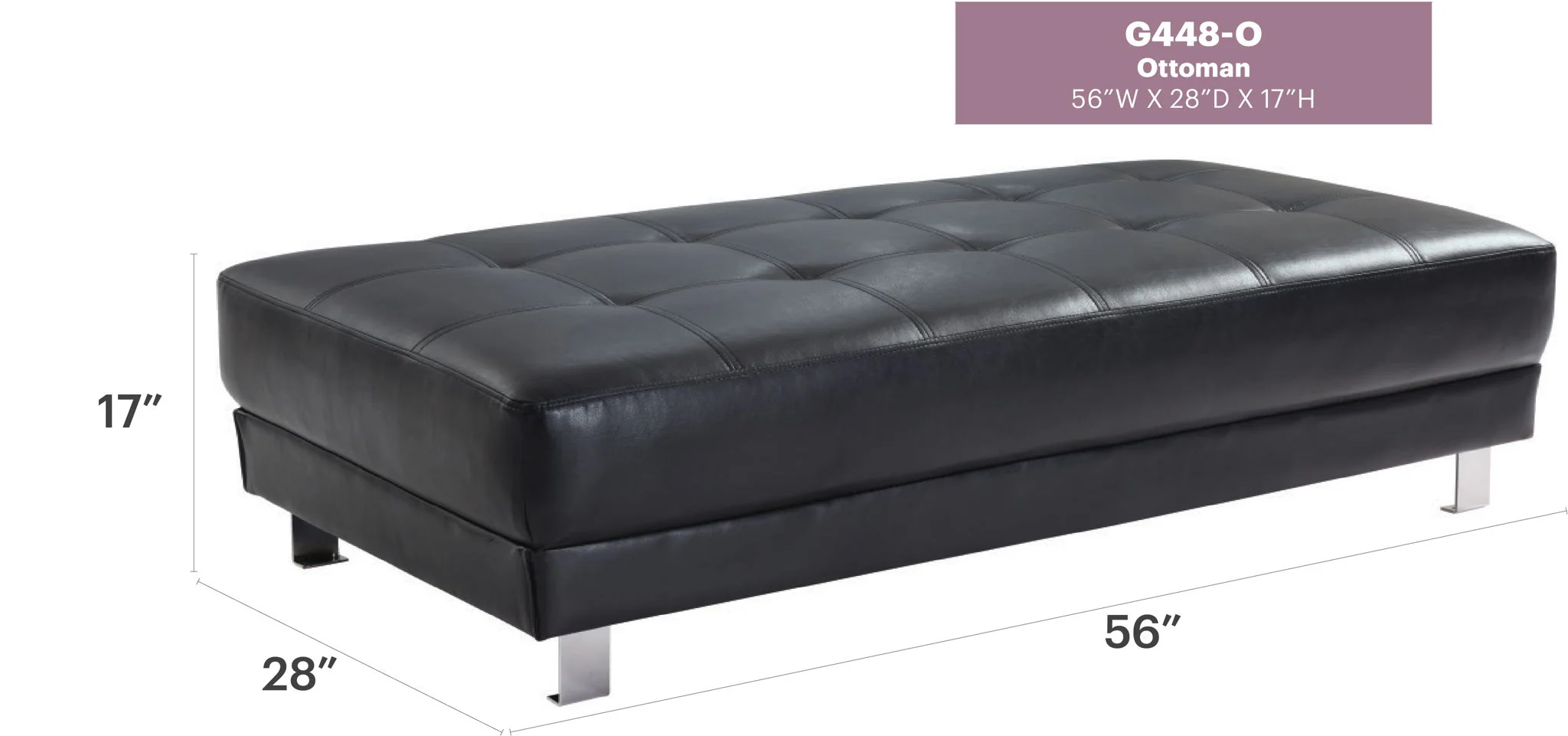 Contemporary Ottoman For Living Rooms - Image 6