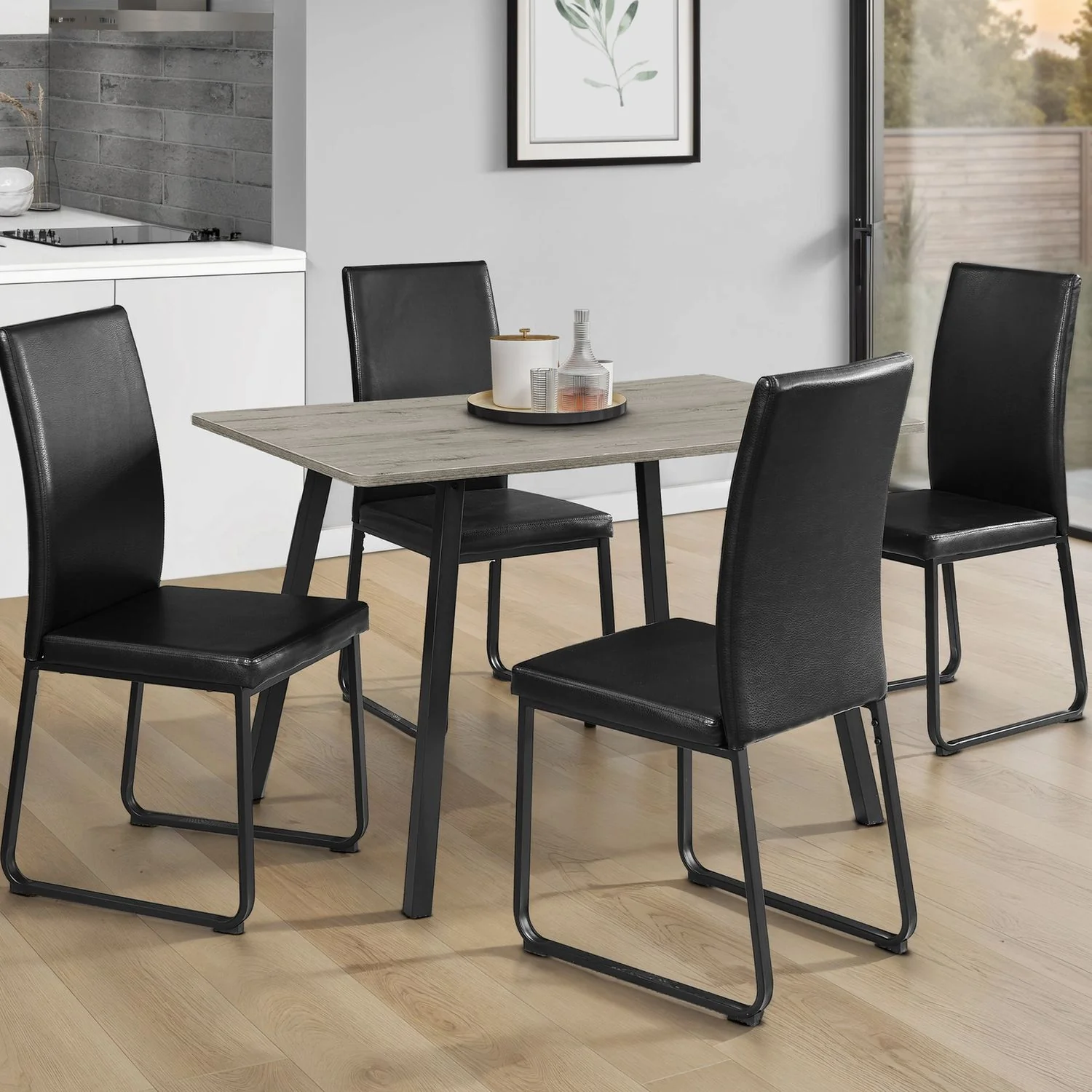 Contemporary Rectangular Dining Table - Image 4