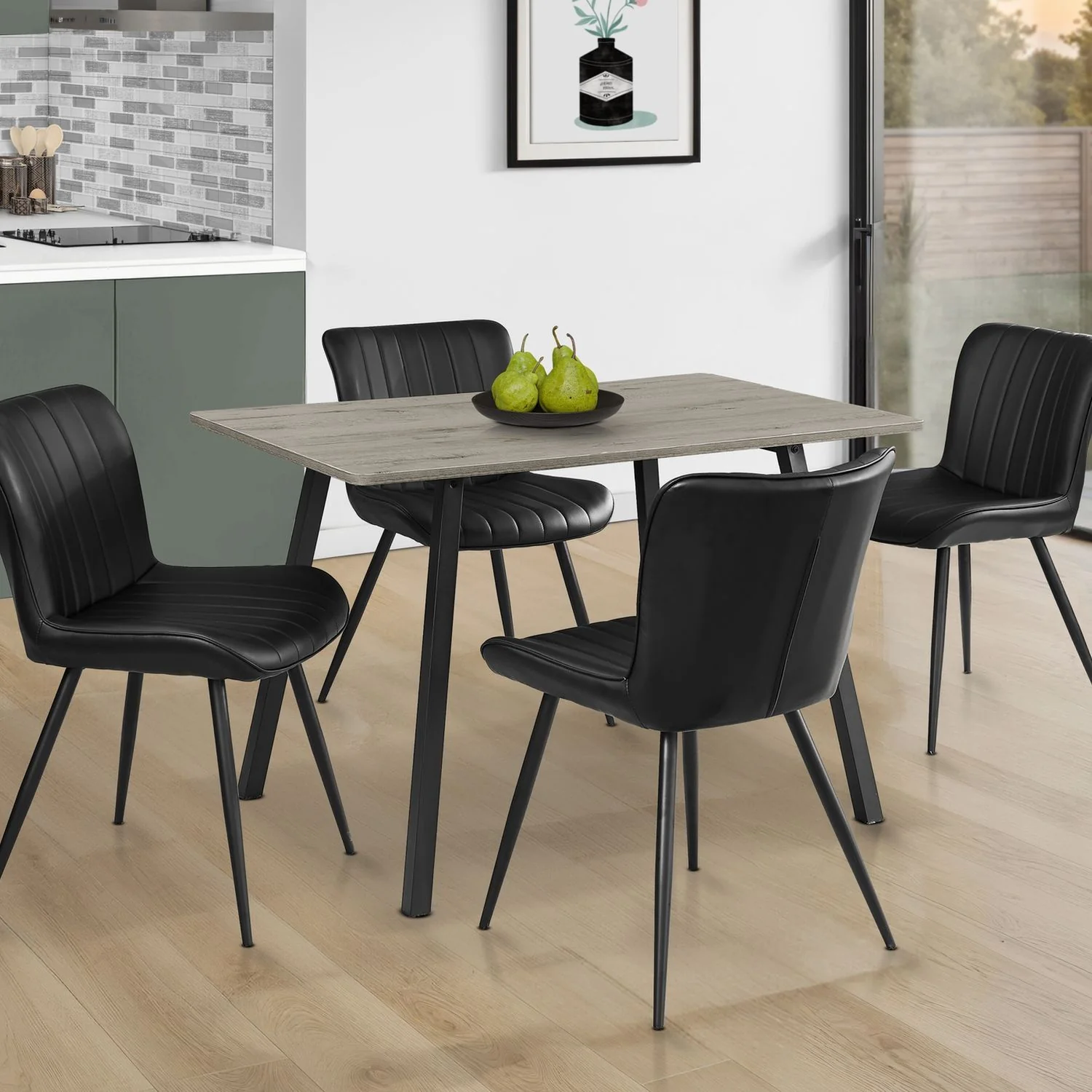 Contemporary Rectangular Dining Table - Image 7
