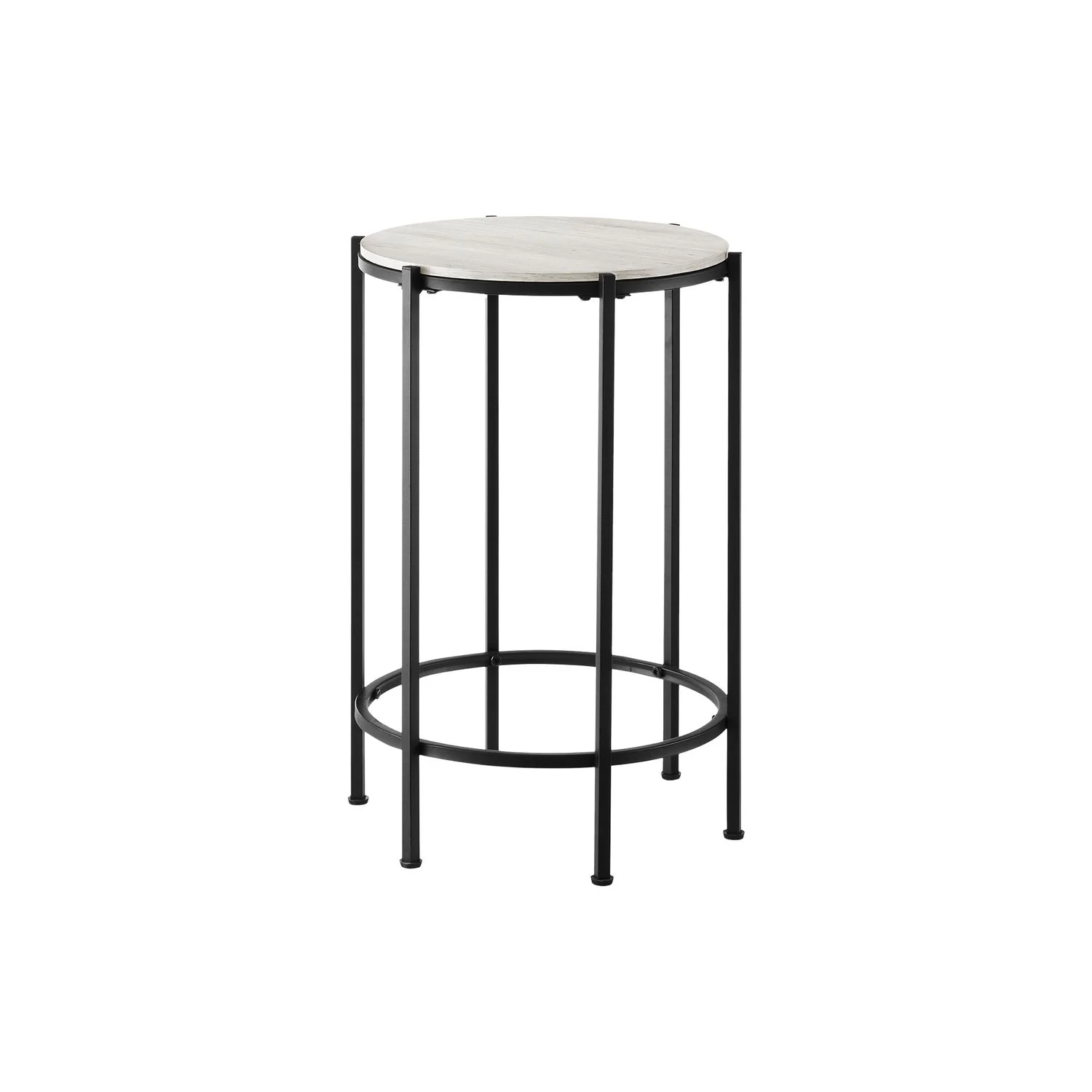 Contemporary Round Accent Table For Living Room - Image 2
