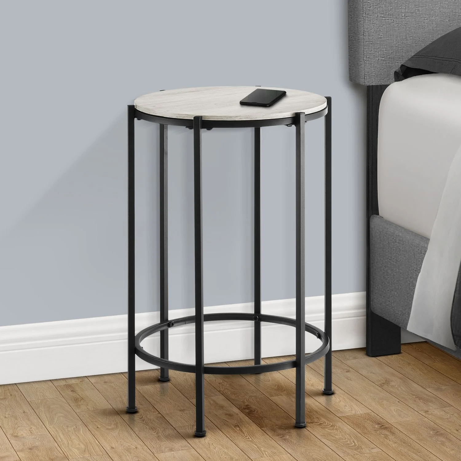 Contemporary Round Accent Table For Living Room - Image 7