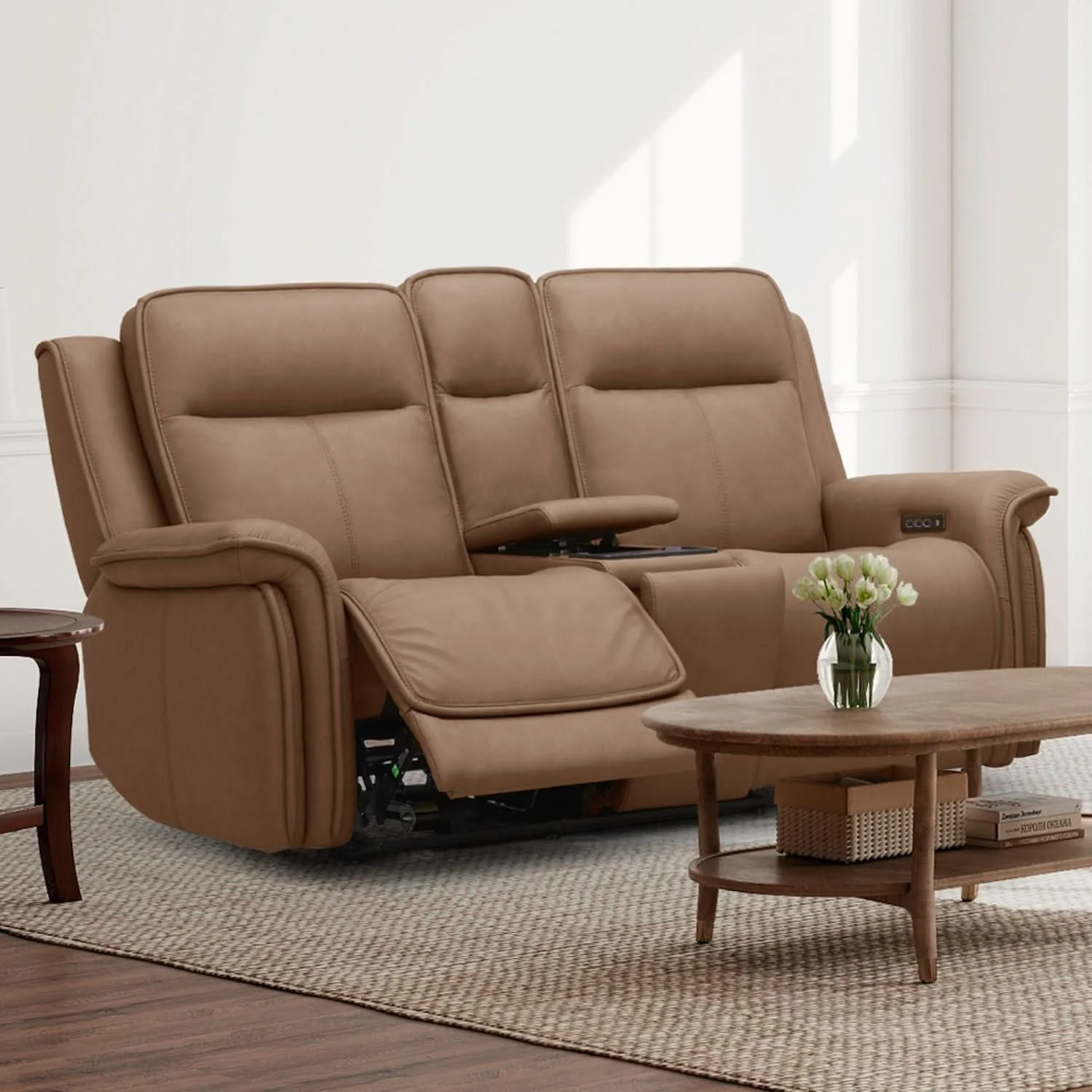 Cora - Loveseat With Console P3 & ZG - Image 5