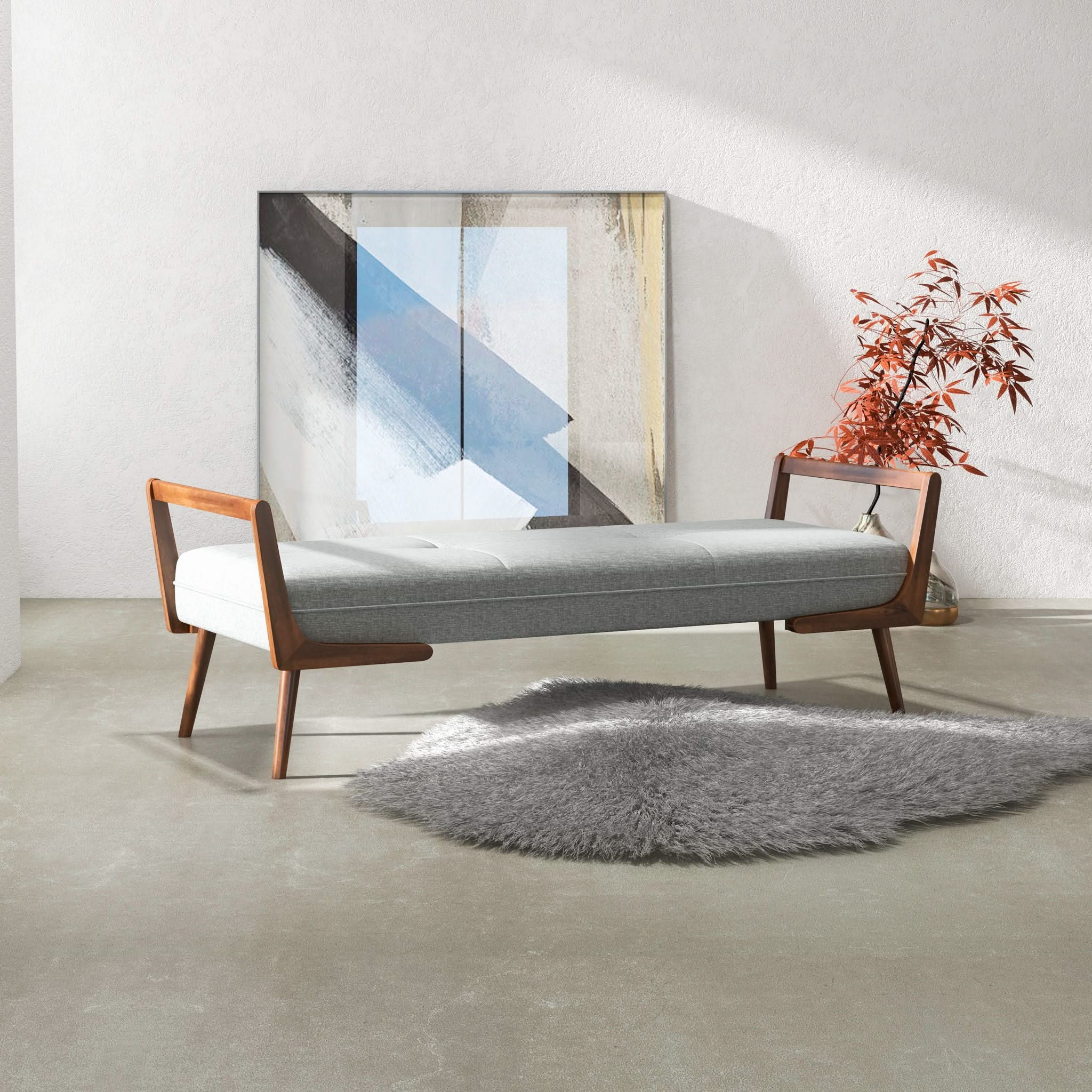 Cora - Bench - Gray - Image 2