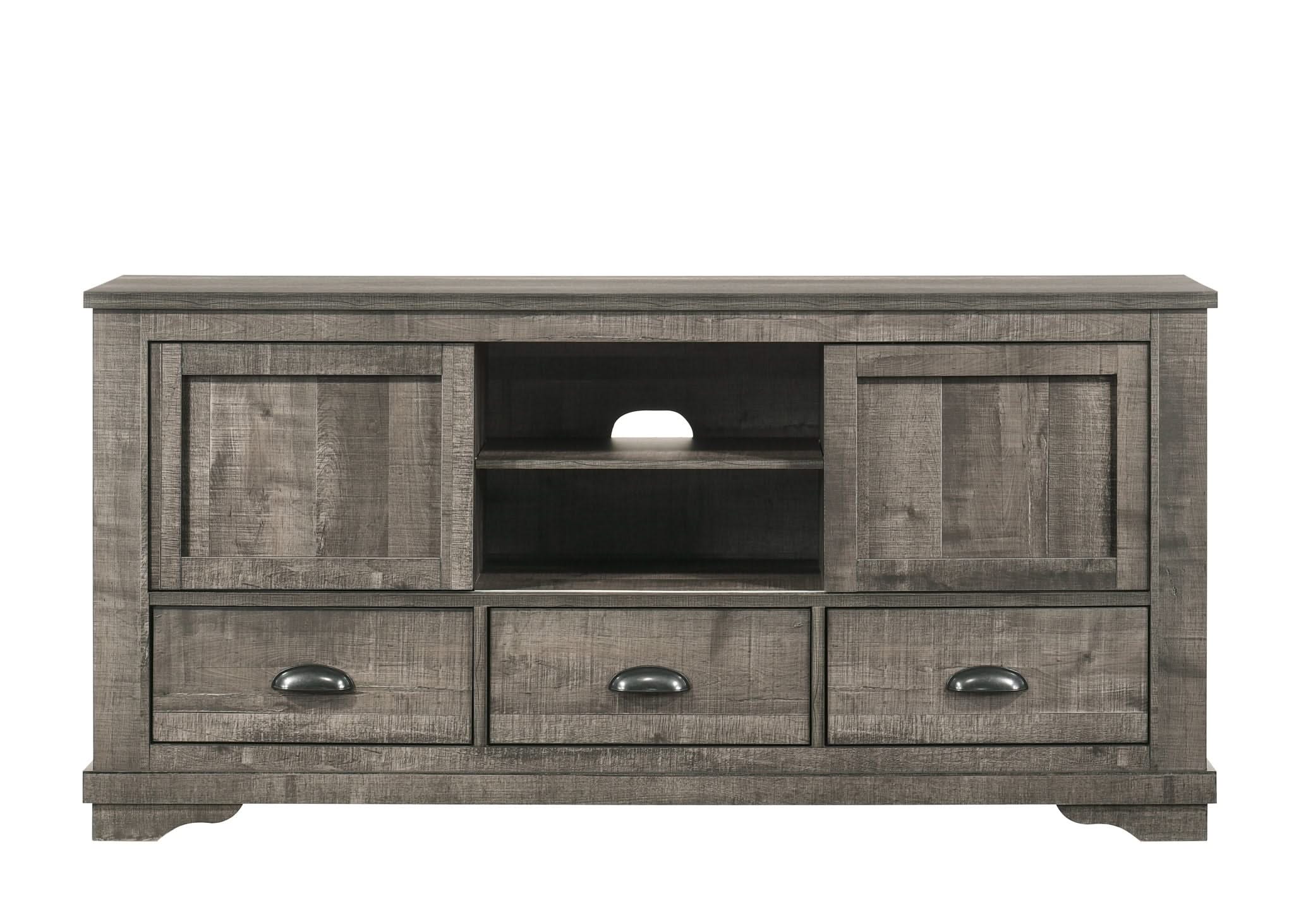 Coralee - TV Stand - Dark Gray - Image 2