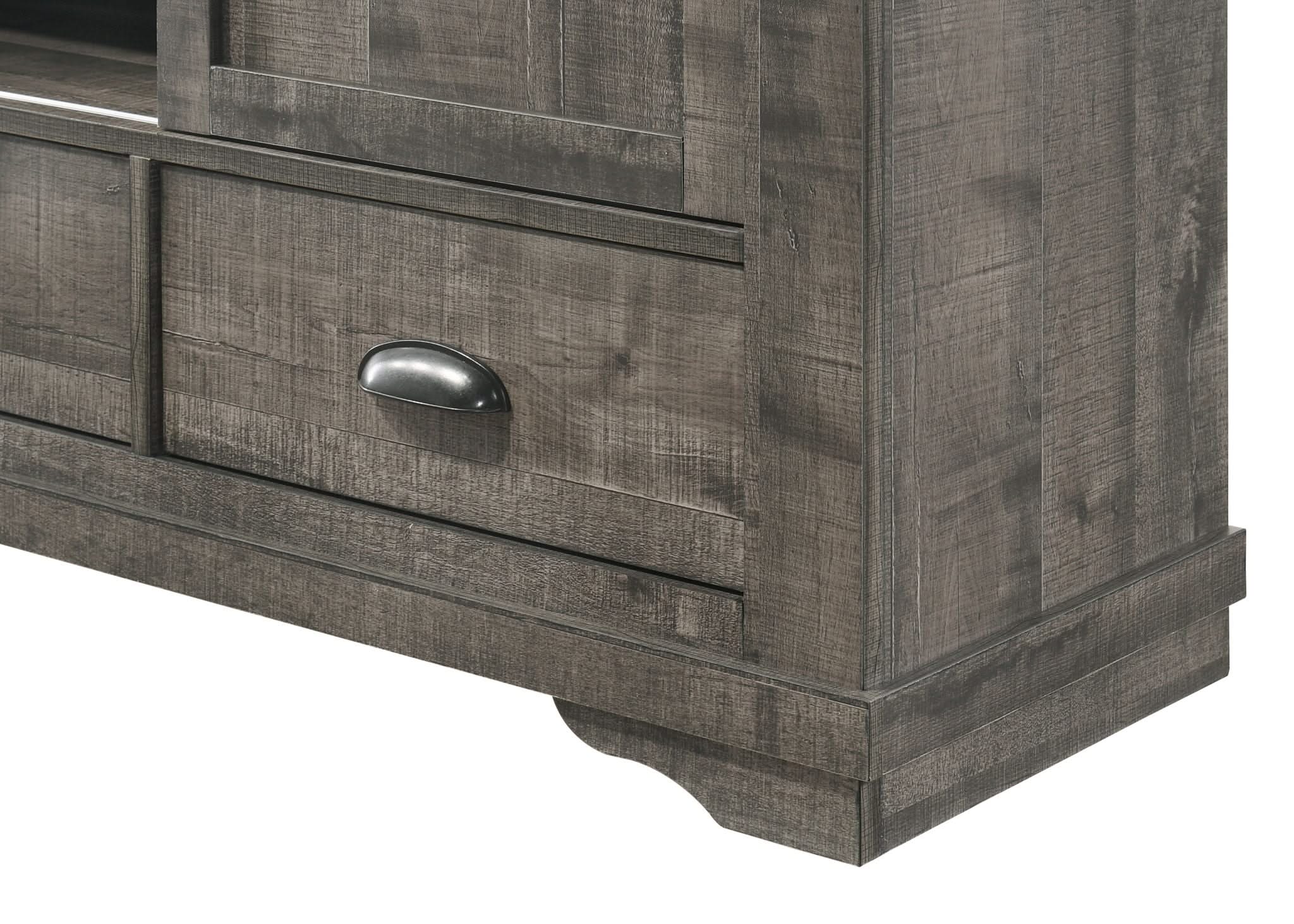 Coralee - TV Stand - Dark Gray - Image 3