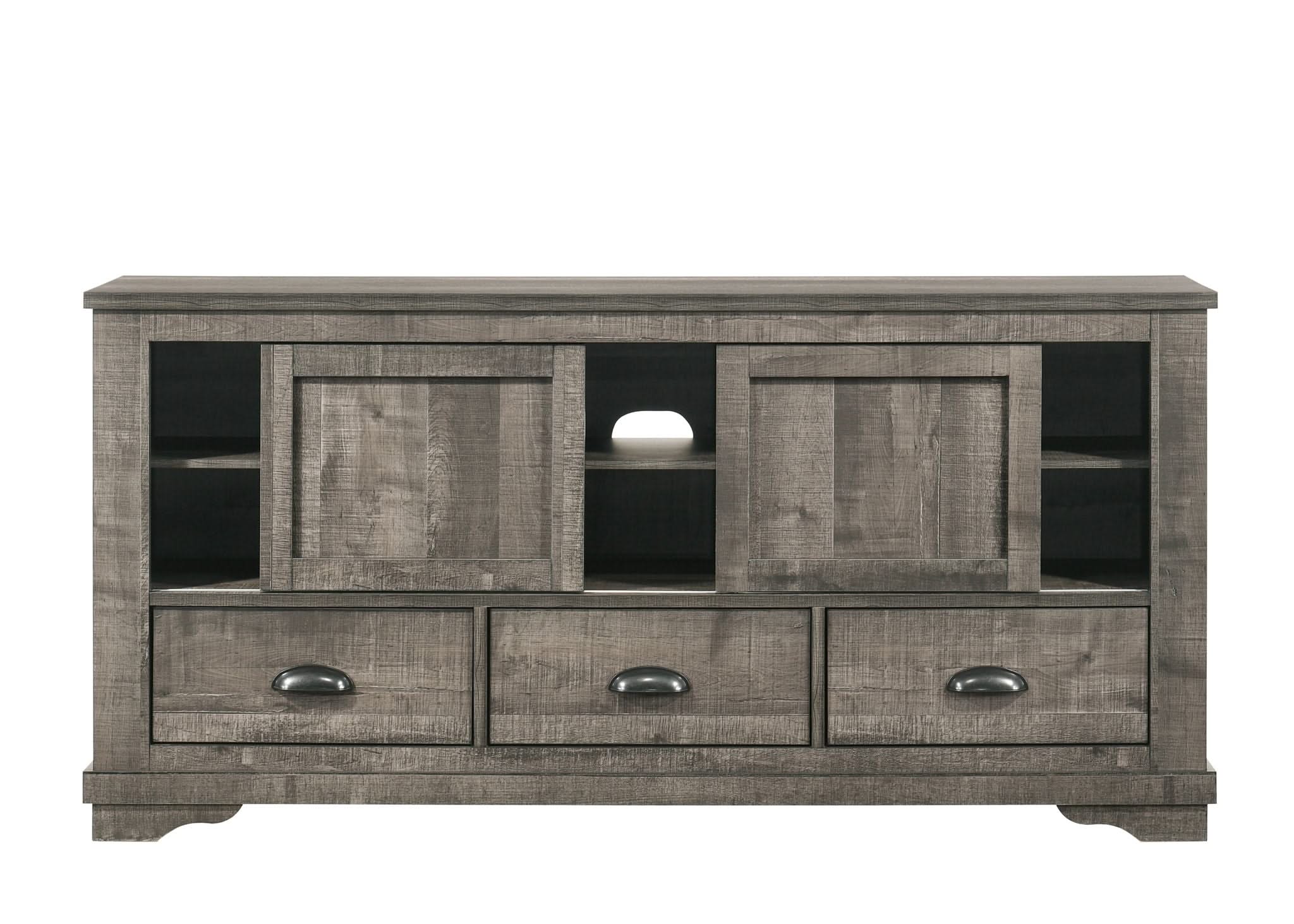 Coralee - TV Stand - Dark Gray - Image 4