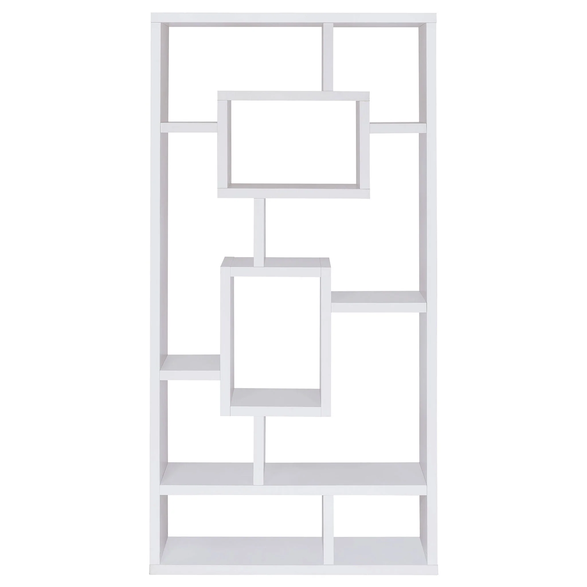Corey 71-inch 8-shelf Bookshelf White - Image 3