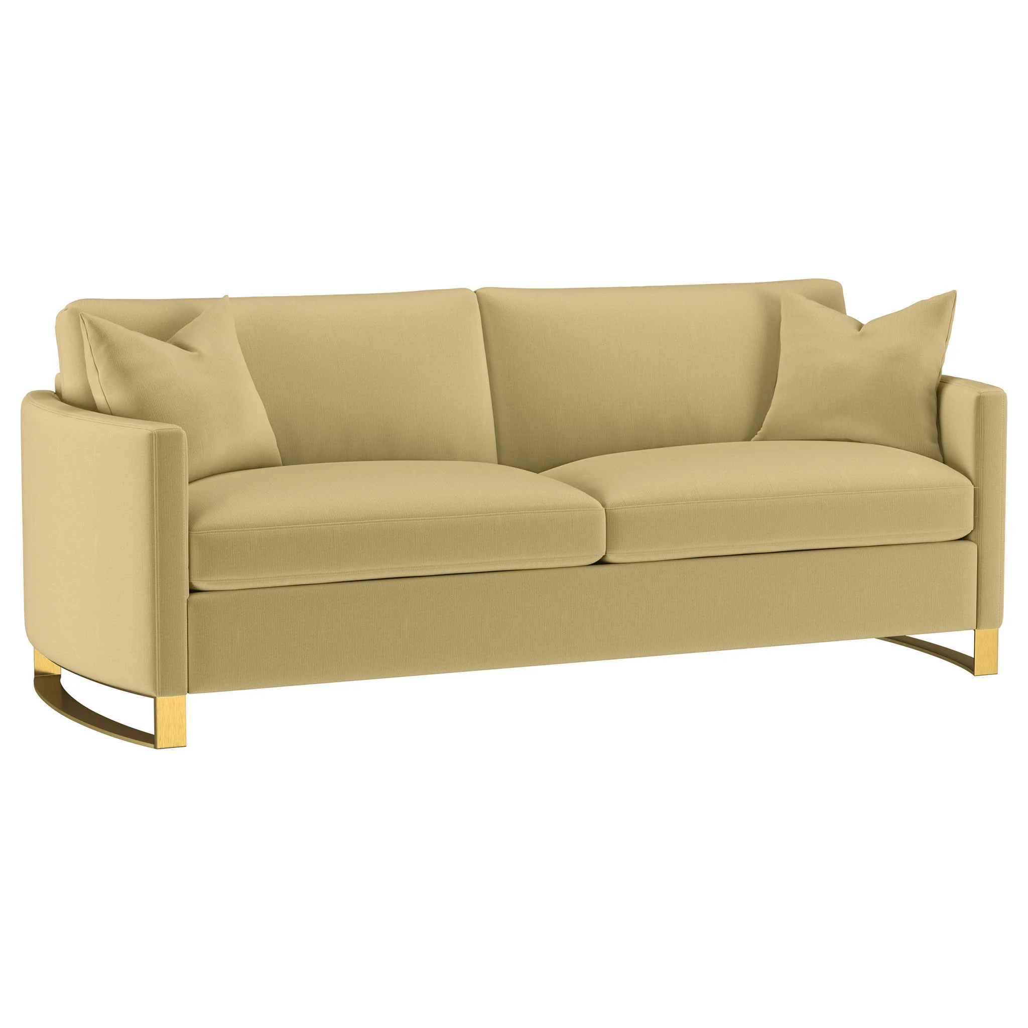 Corliss 3-piece Velvet Upholstered Sofa Set Camel - Image 4