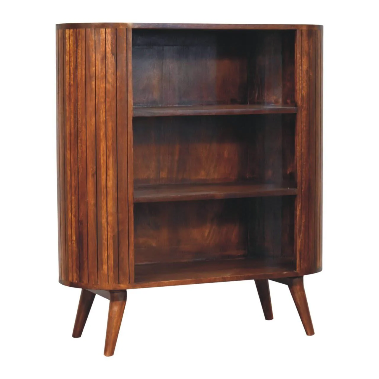 Cortez - Open Cabinet - Brown - Image 4