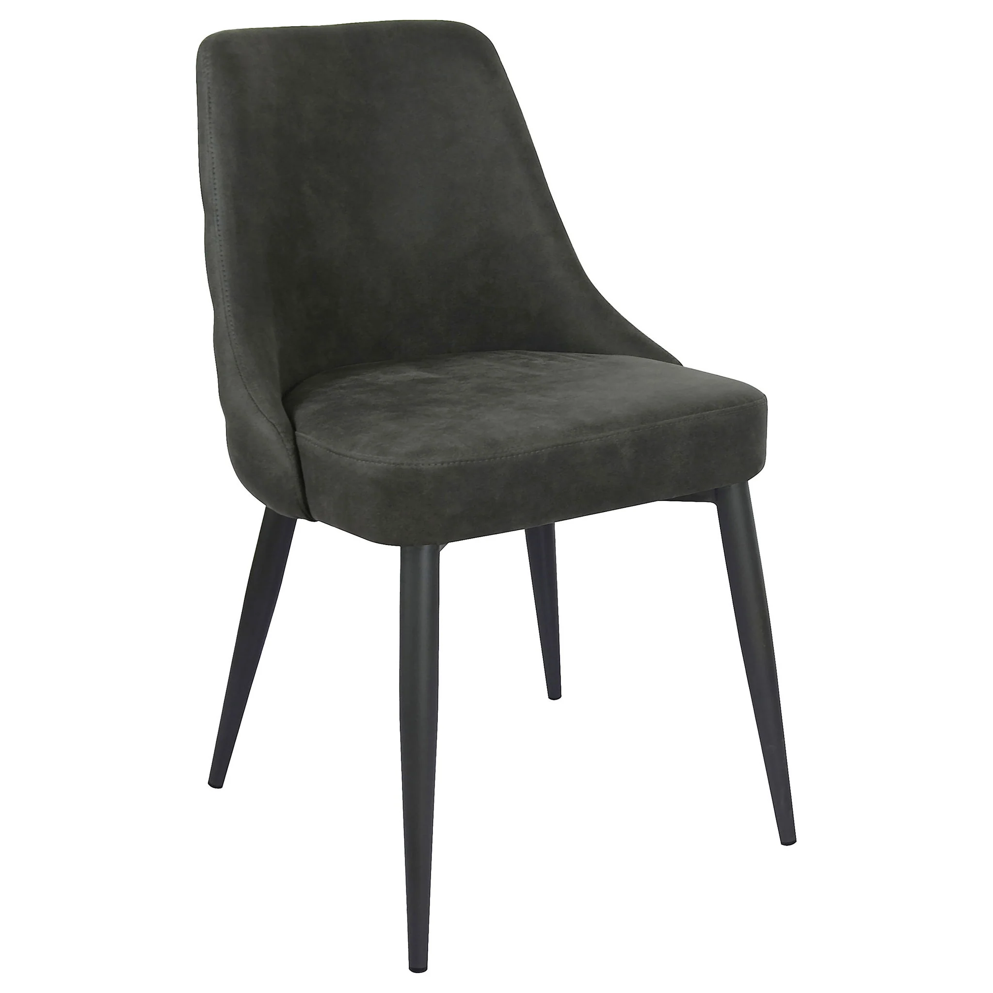 Cosmo Upholstered Dining Side Chair Grey (Set of 2) - Image 4