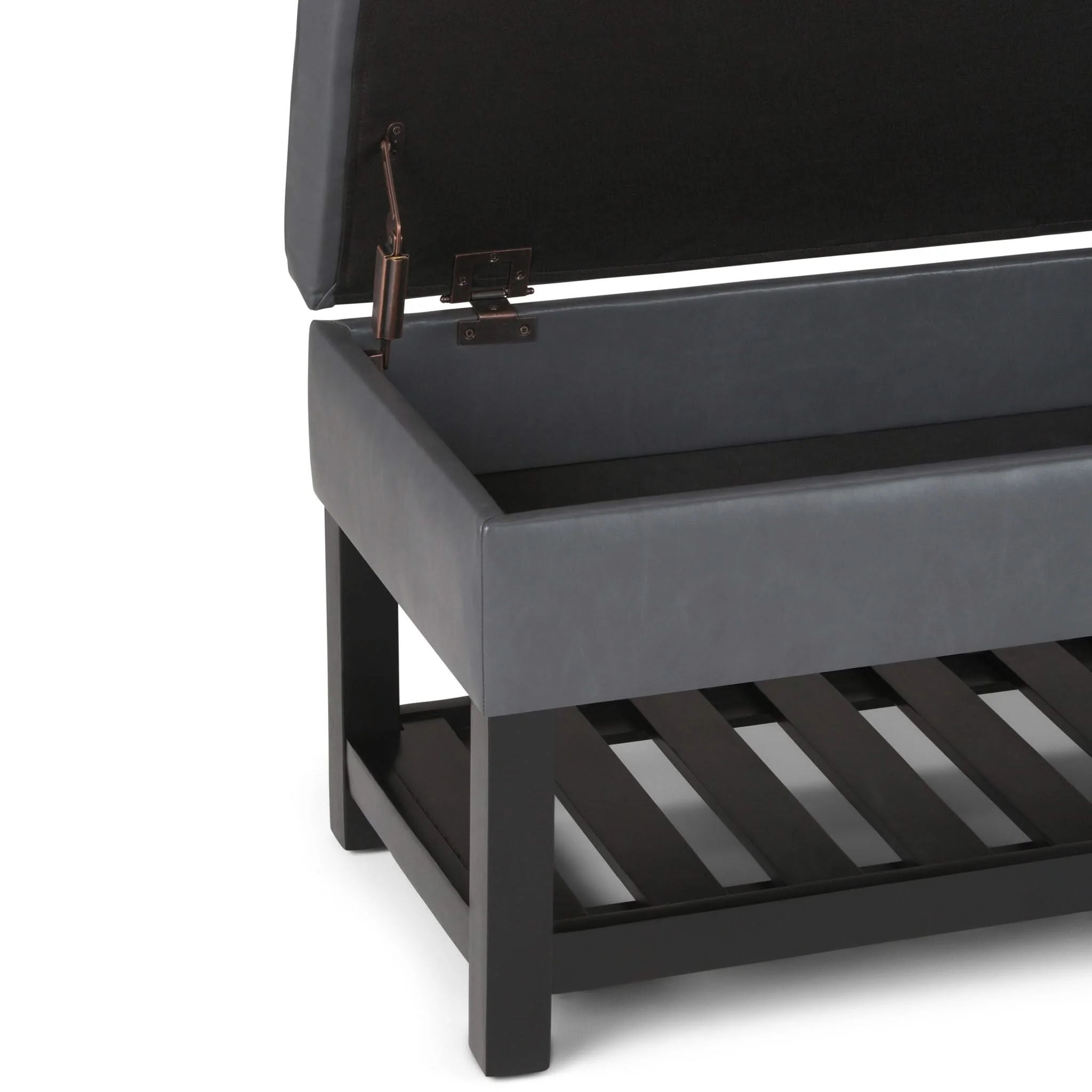 Cosmopolitan - Storage Ottoman Bench With Open Bottom - Image 12