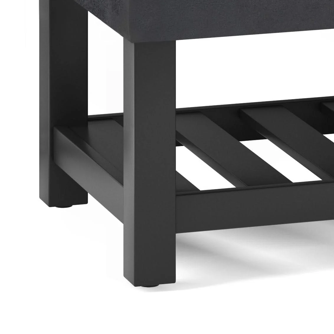 Cosmopolitan - Storage Ottoman Bench With Open Bottom - Image 14