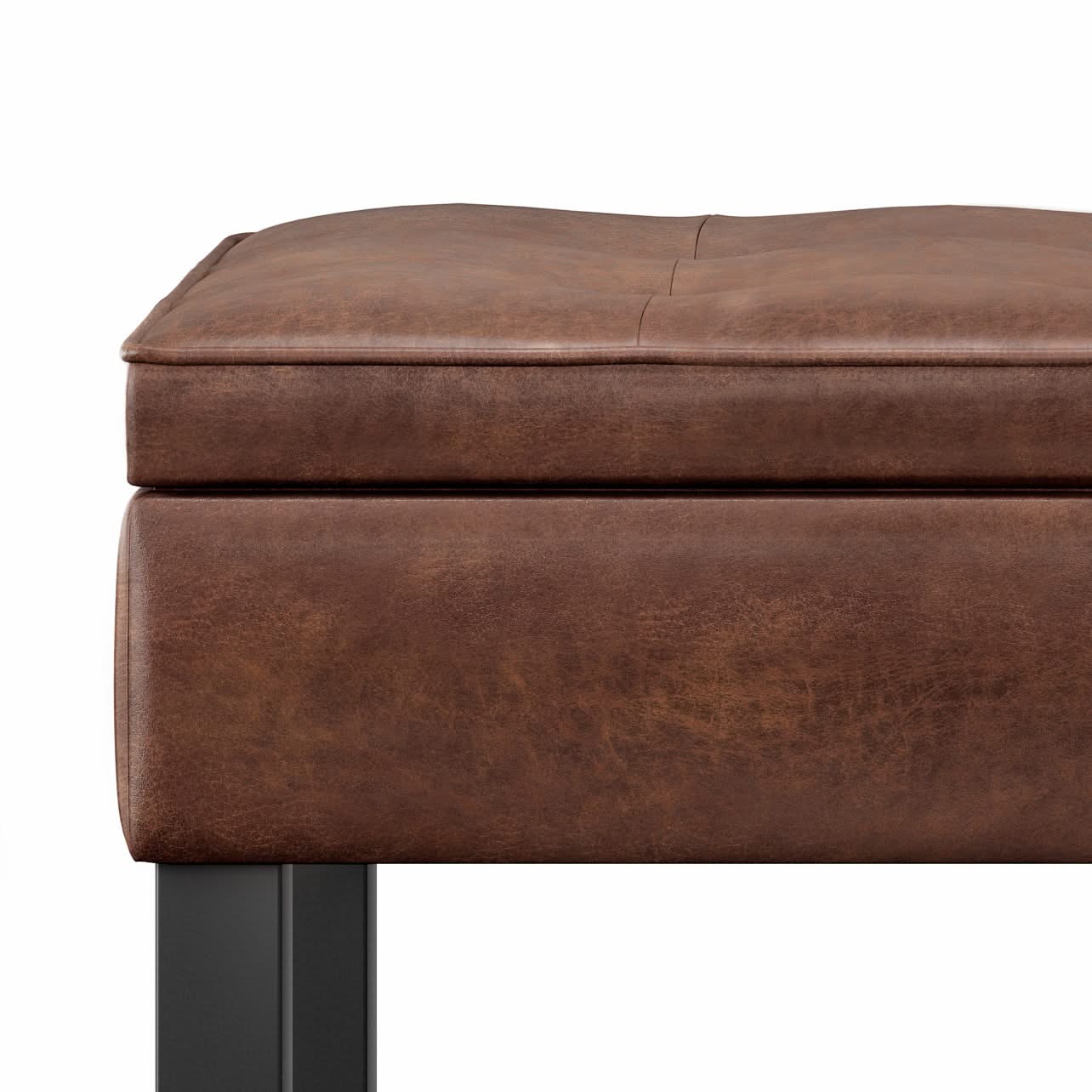 Cosmopolitan - Storage Ottoman Bench With Open Bottom - Image 17