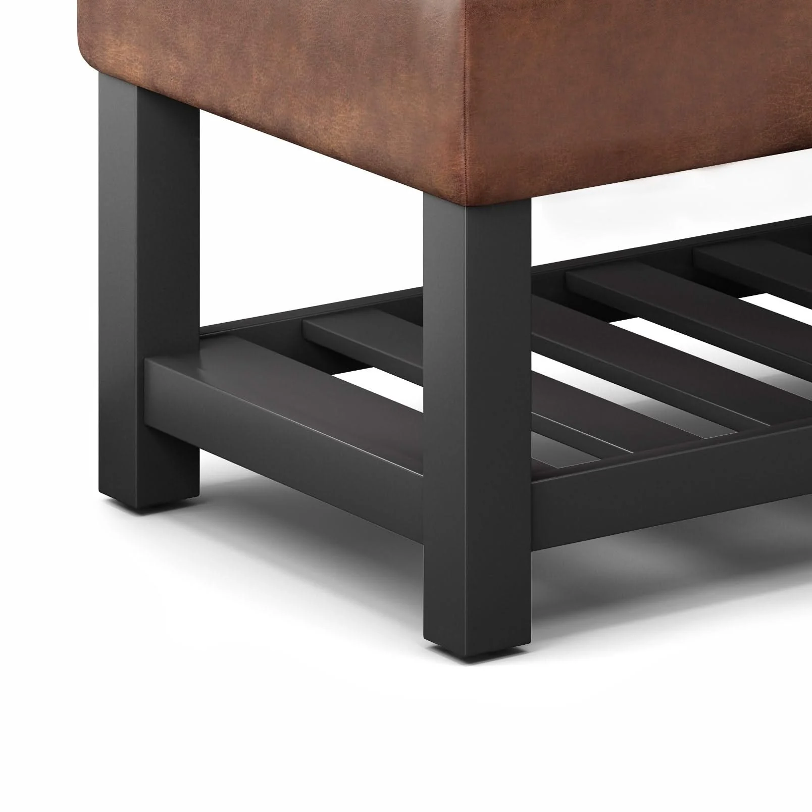 Cosmopolitan - Storage Ottoman Bench With Open Bottom - Image 18