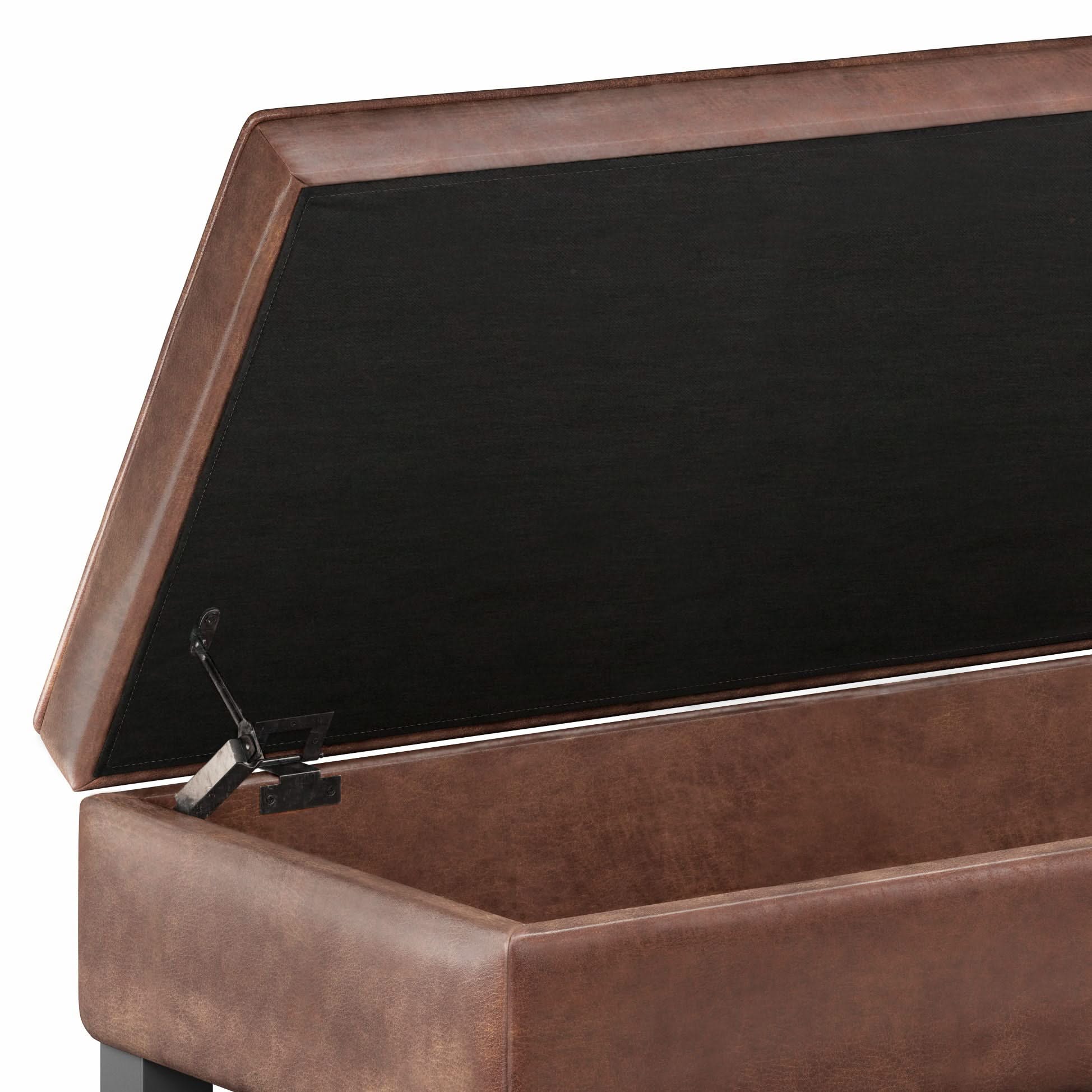 Cosmopolitan - Storage Ottoman Bench With Open Bottom - Image 19