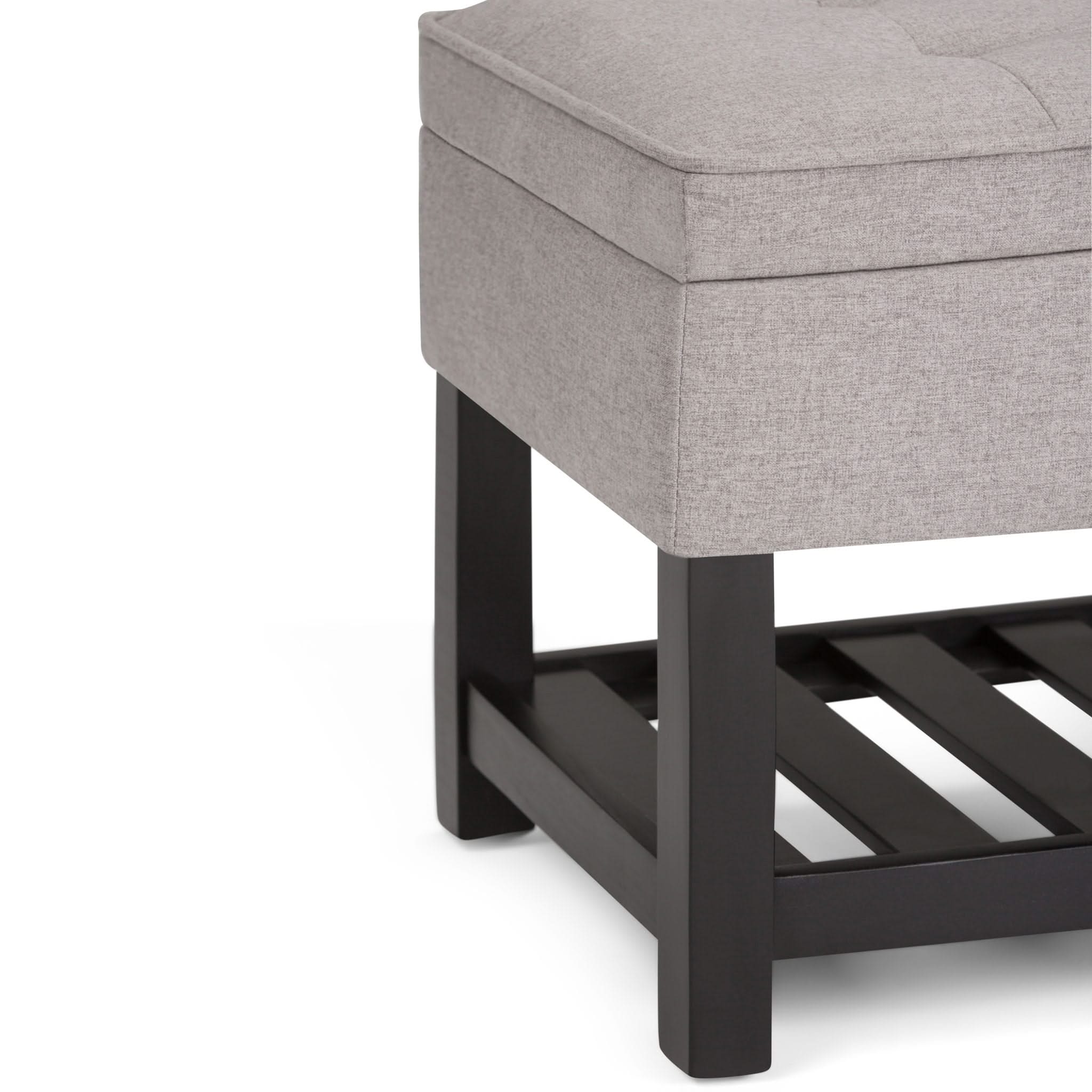 Cosmopolitan - Storage Ottoman Bench With Open Bottom - Image 24