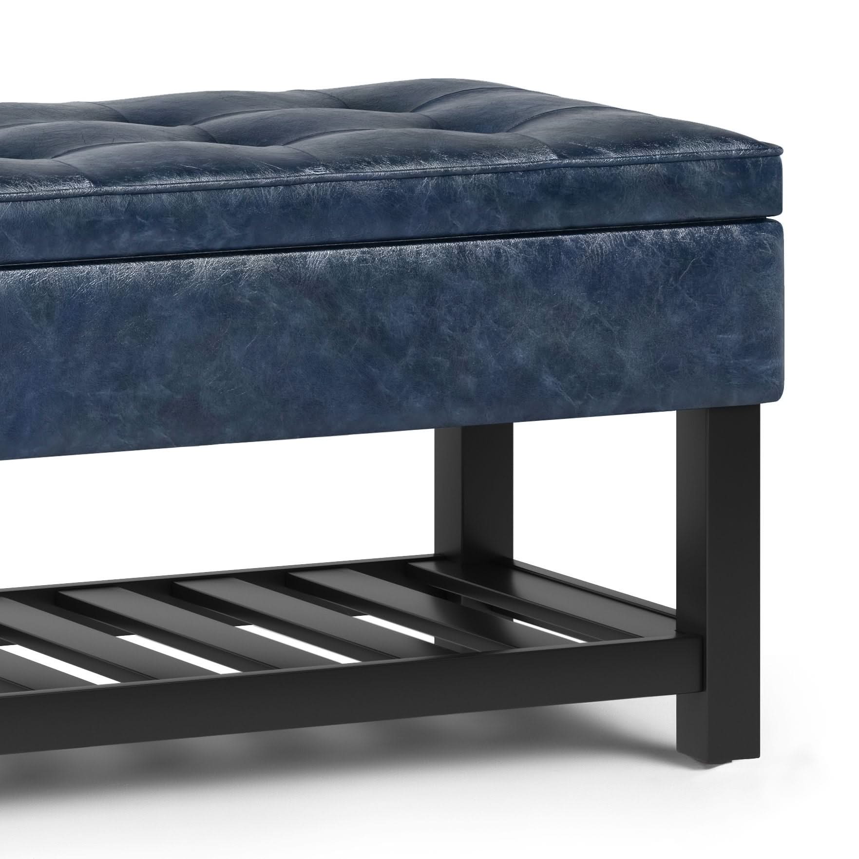 Cosmopolitan - Storage Ottoman Bench With Open Bottom - Image 26