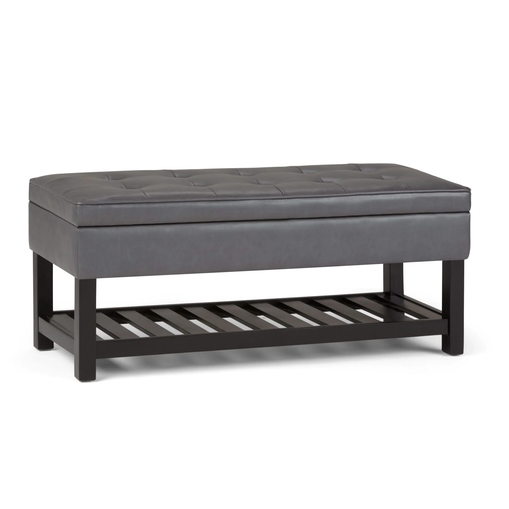 Cosmopolitan - Storage Ottoman Bench With Open Bottom - Image 3