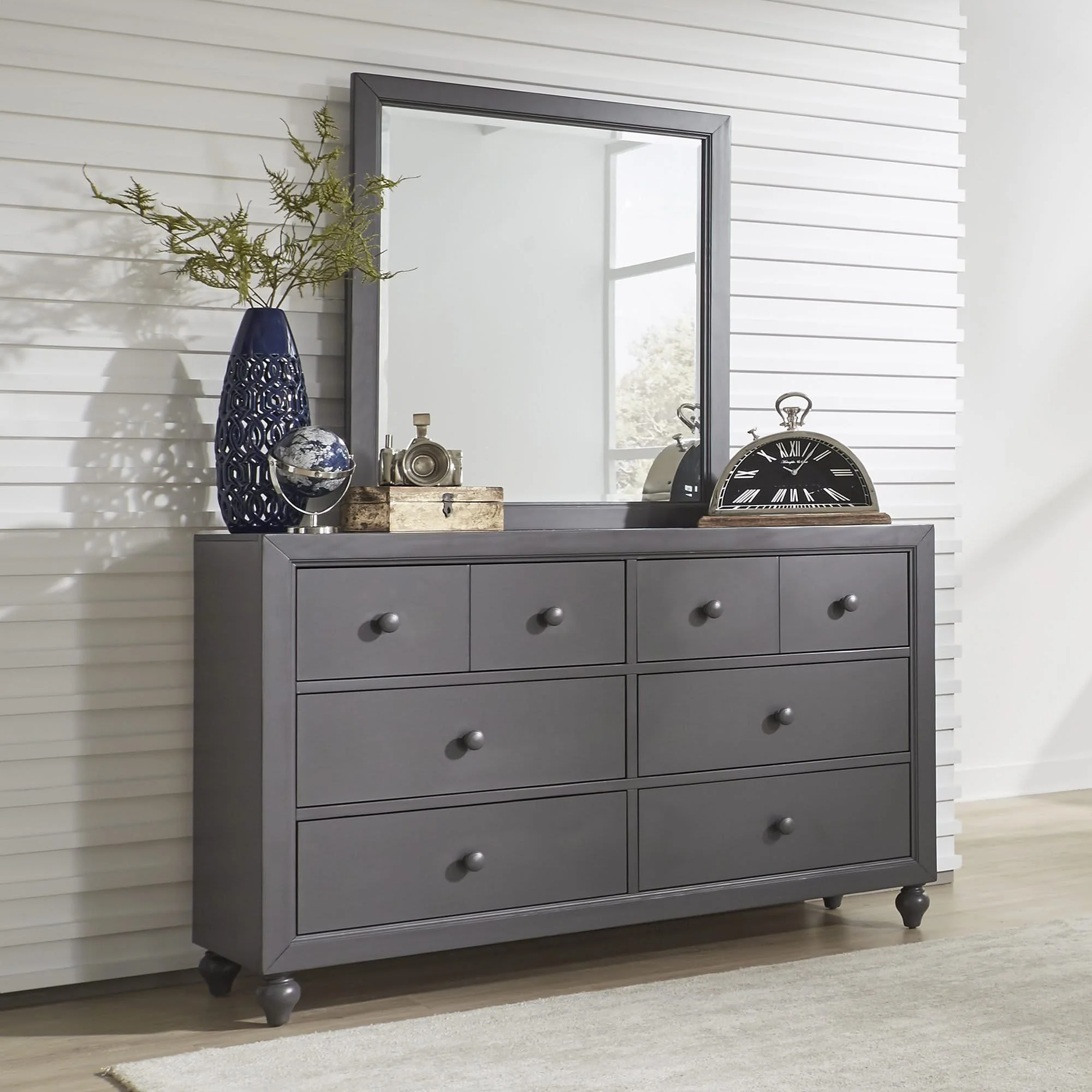 Cottage View - Panel Bed, Dresser & Mirror - Image 9