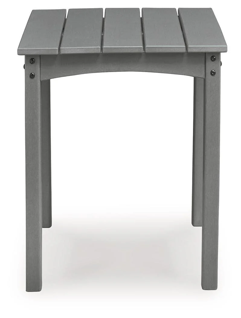 Cove Beach - Square End Table - Gray - Image 2