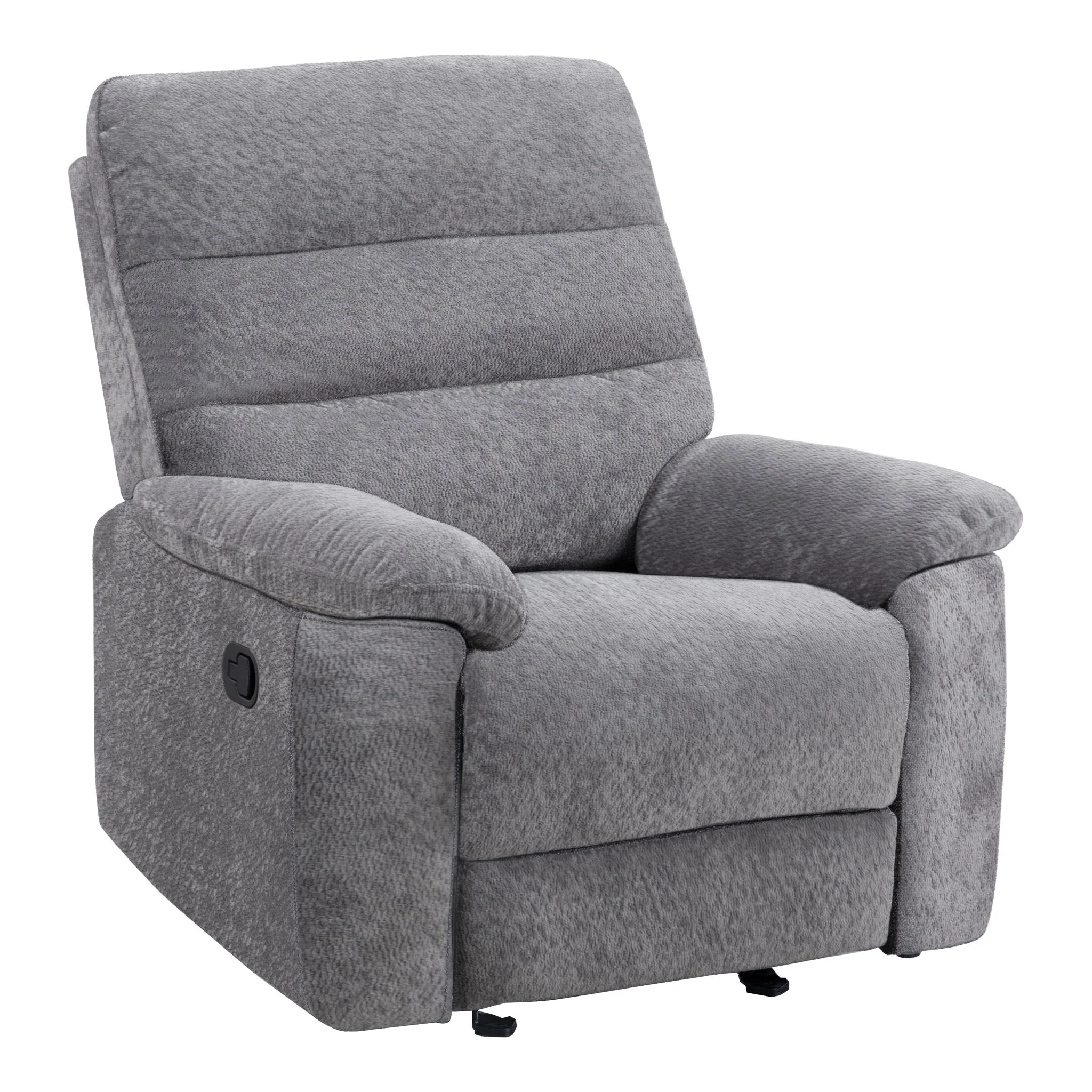 Cozy - Manual Recliner - Gray