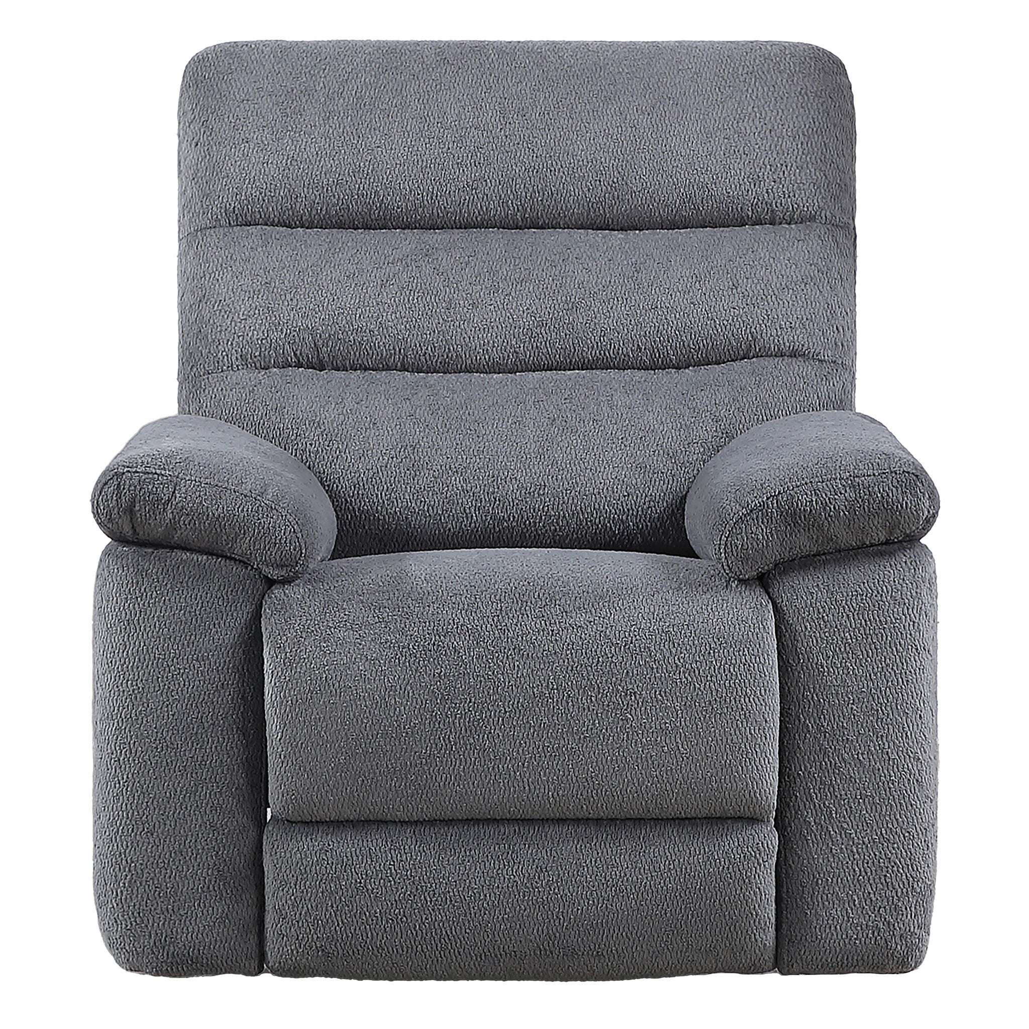 Cozy - Manual Recliner - Gray - Image 3