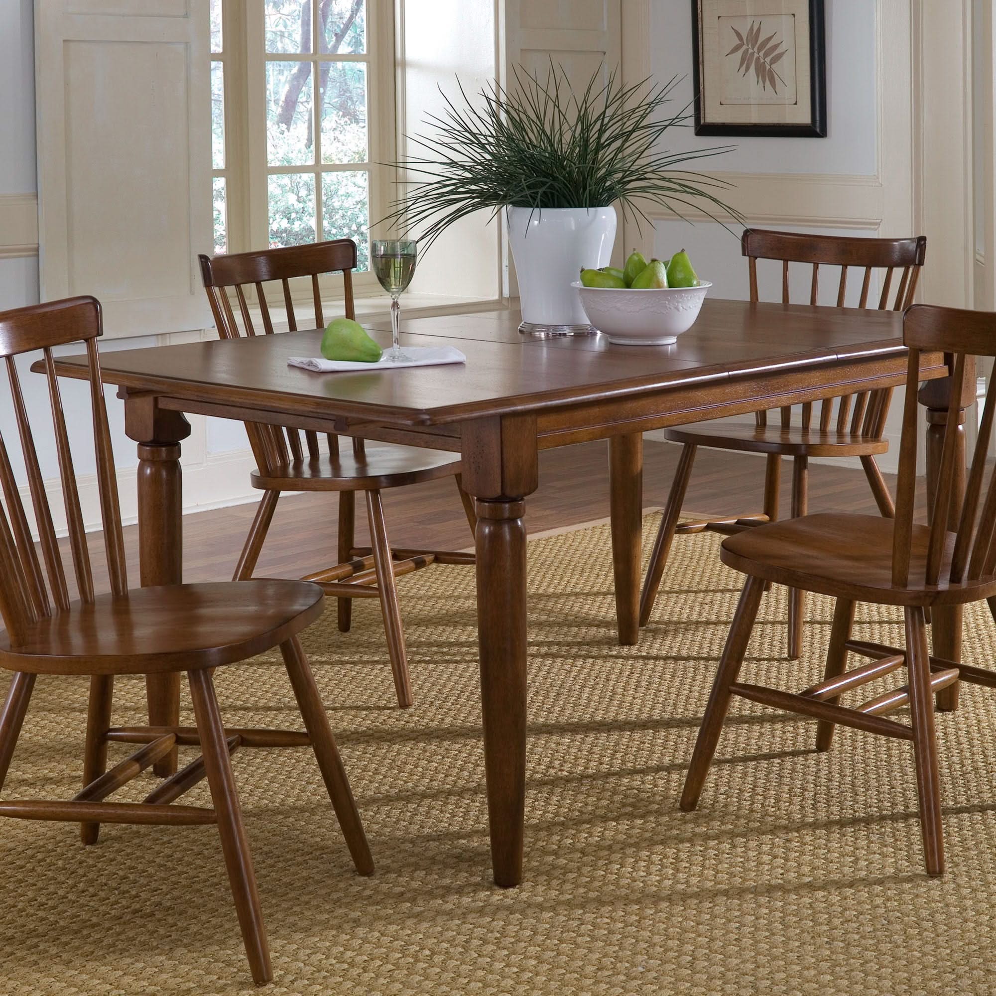 Creations - Butterfly Leaf Table - Dark Brown - Image 2