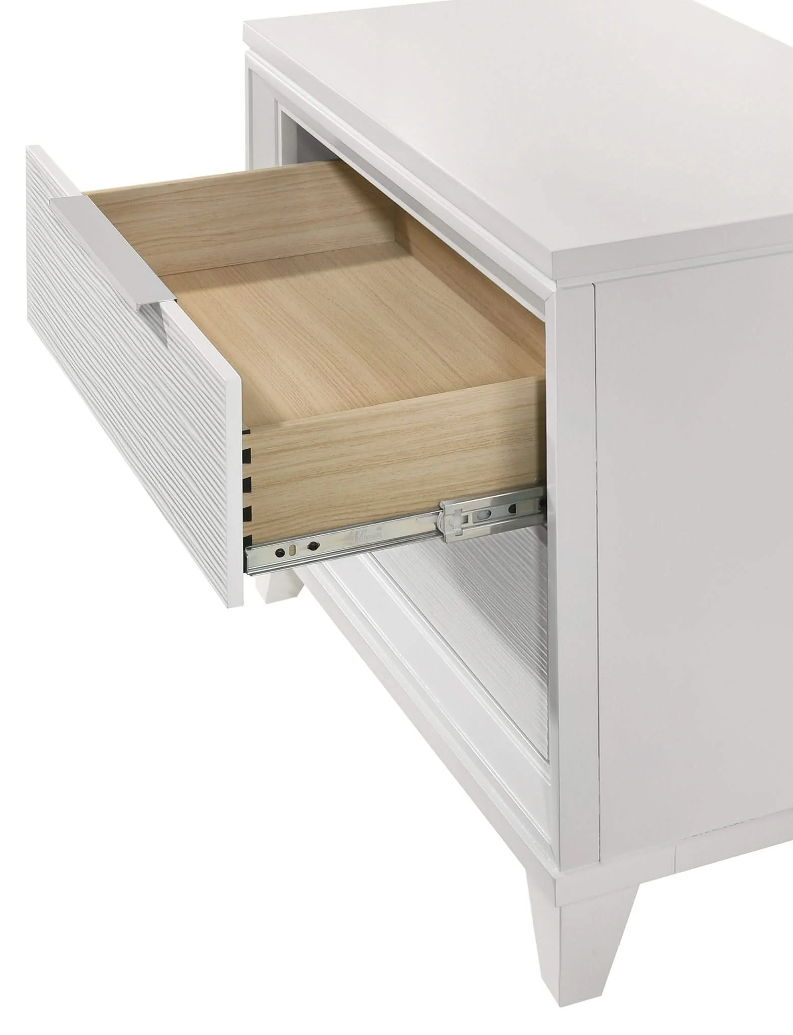 Cressida - Nightstand - White - Image 2