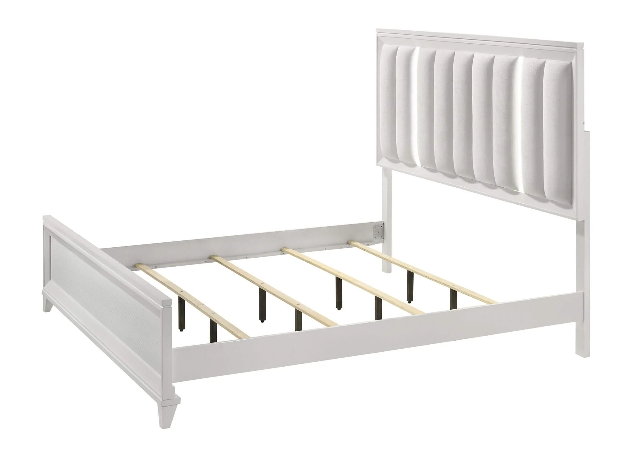 Cressida - Queen 5 Piece Bedroom Set - White - Image 2