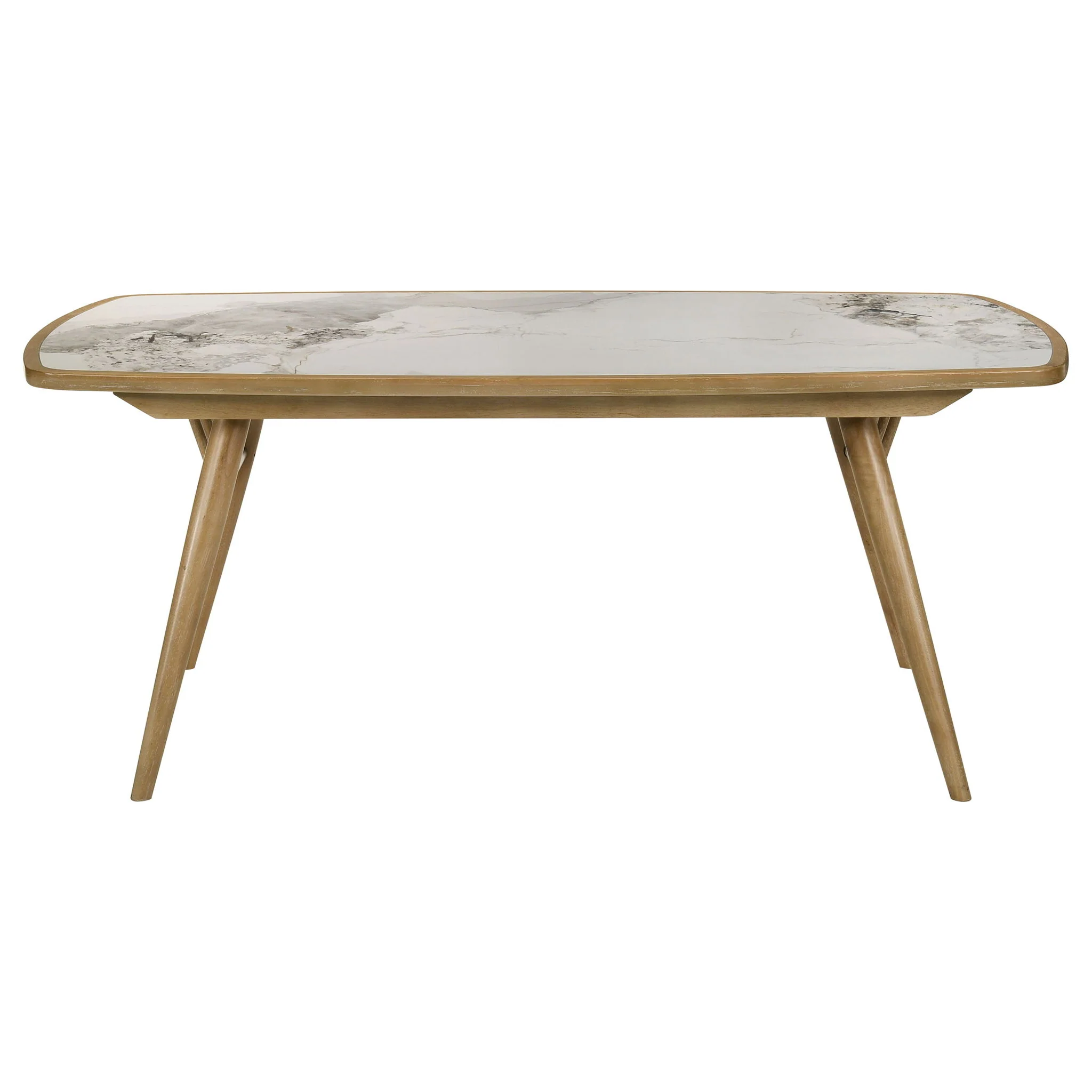 Croyden 7-piece Rectangular Dining Set Weathered Natural - Image 4