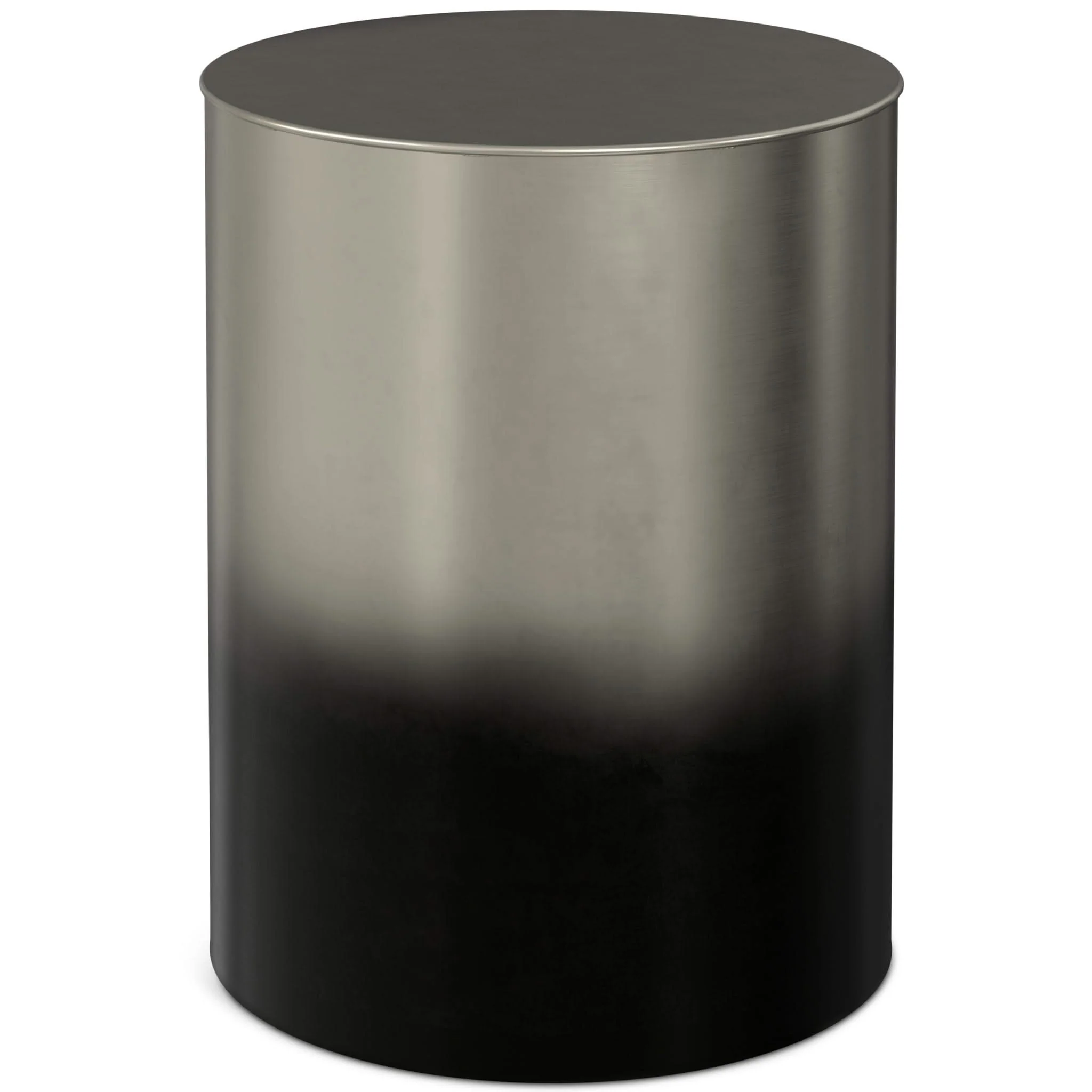 Curtis - Ombre Metal Cylinder Accent Table - Image 3