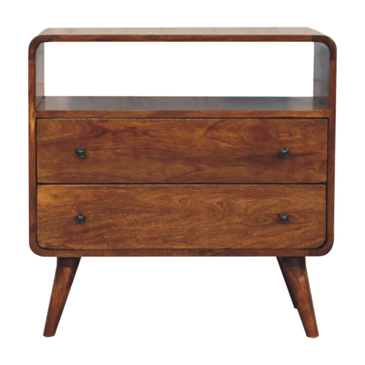 Curved Charm Console - Brown - Image 2