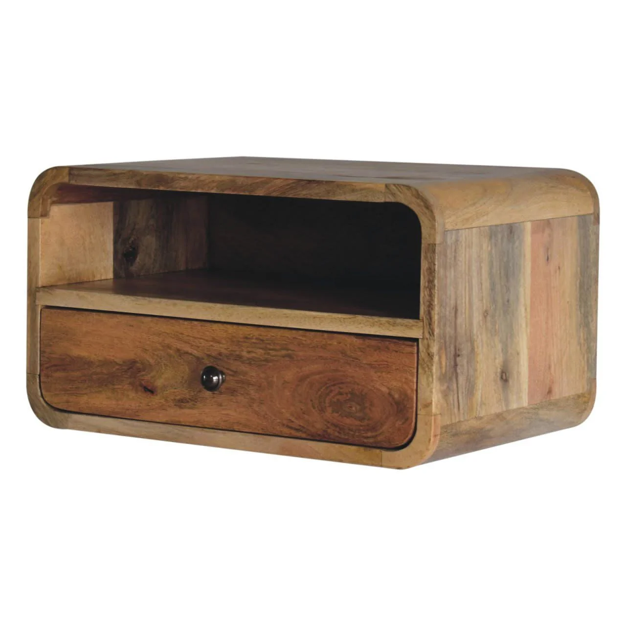 Curved Upper Slot Floating Nightstand - Image 7
