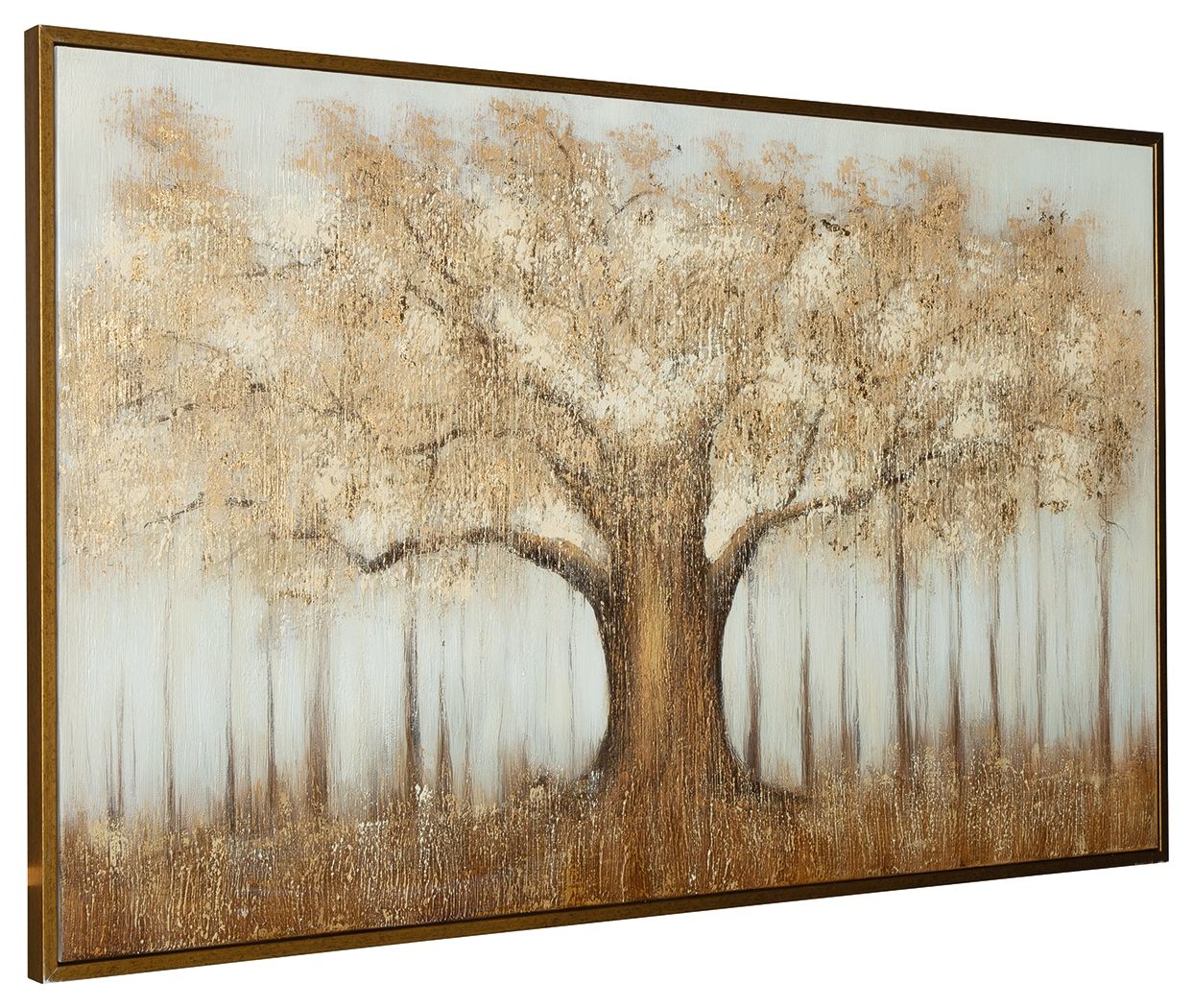 Dalewick - Wall Art - Brown / Gray / Gold Finish - Image 4