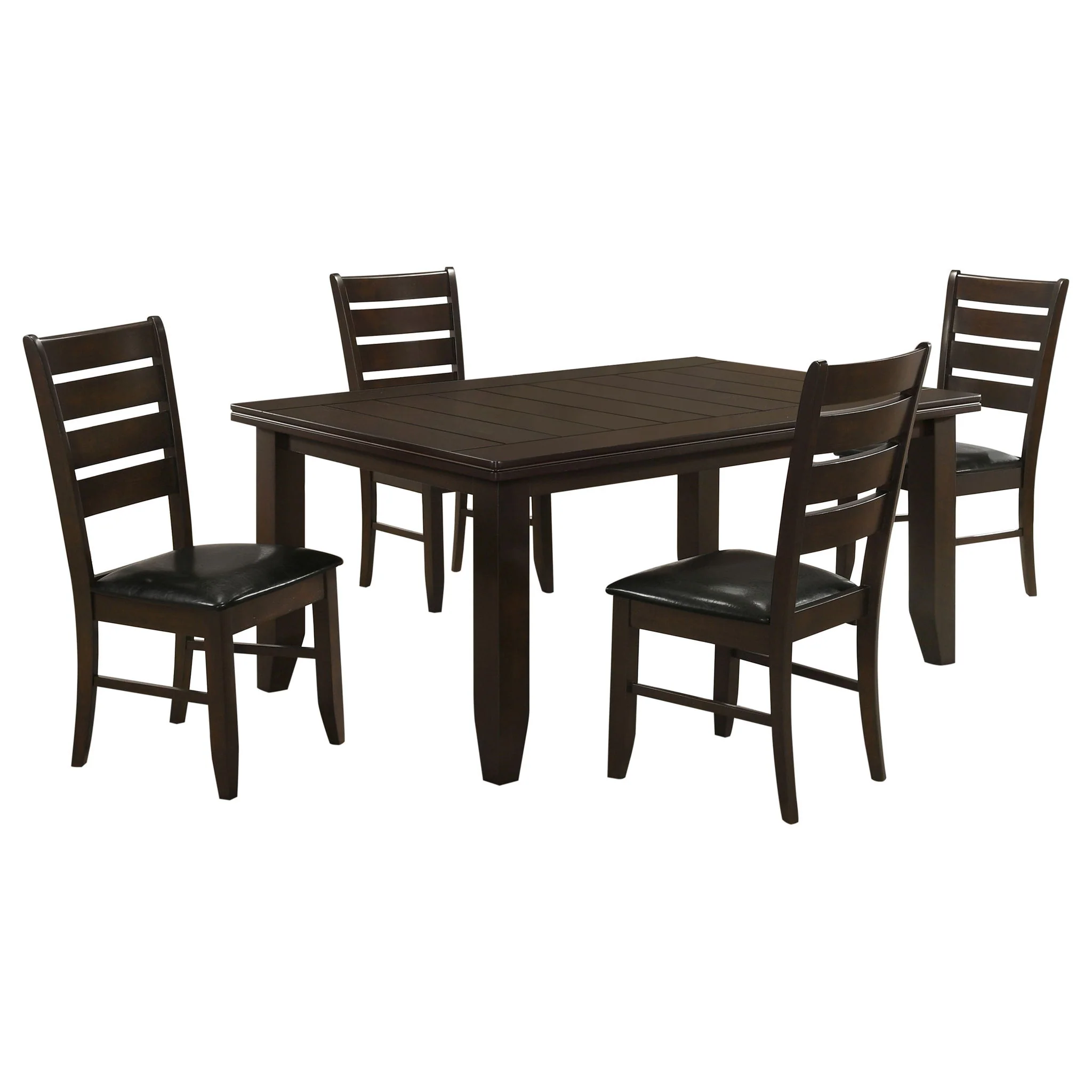 Dalila 5-piece Rectangular Dining Table Set Cappuccino - Image 3