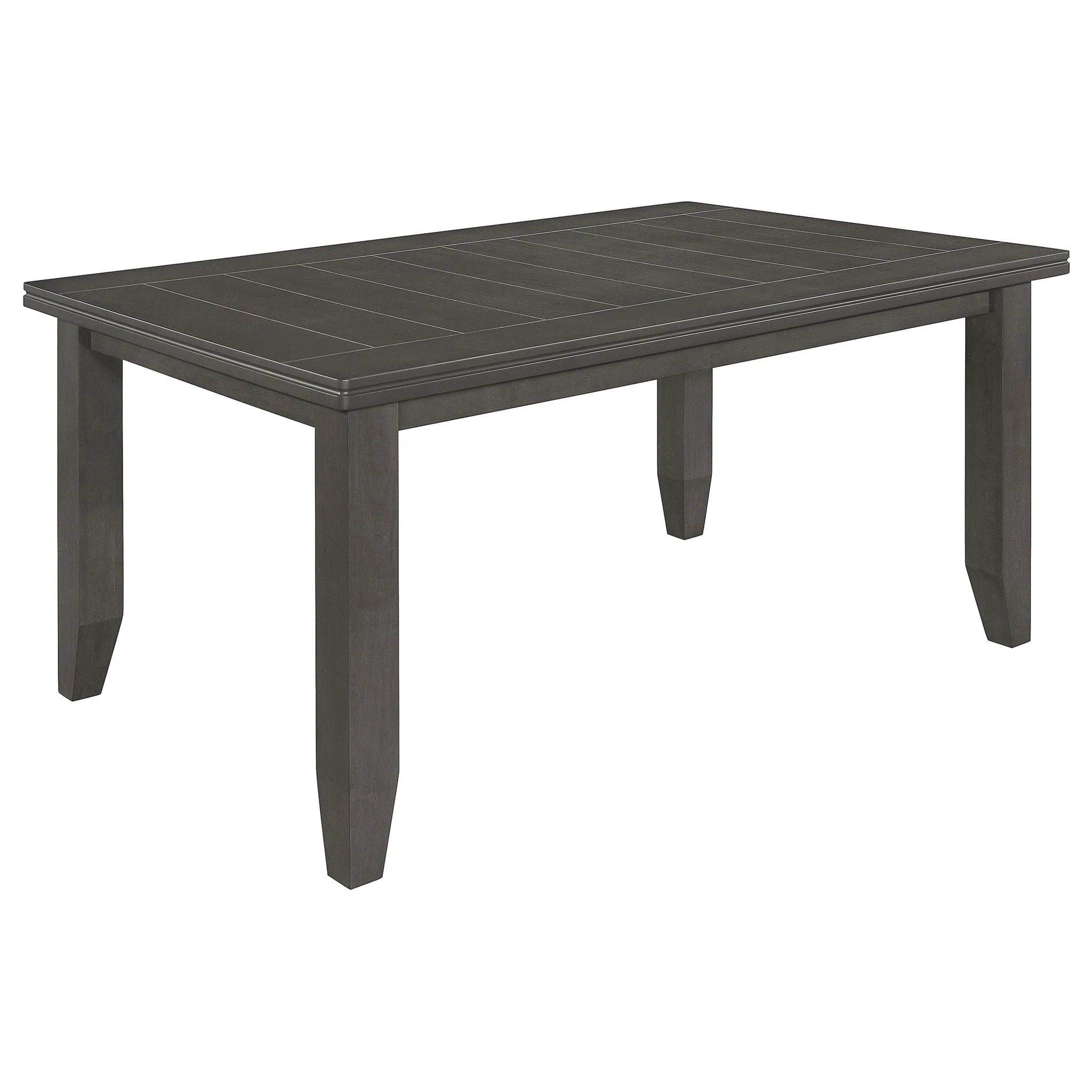 Dalila 6-piece Rectangular Dining Table Set Dark Grey - Image 2