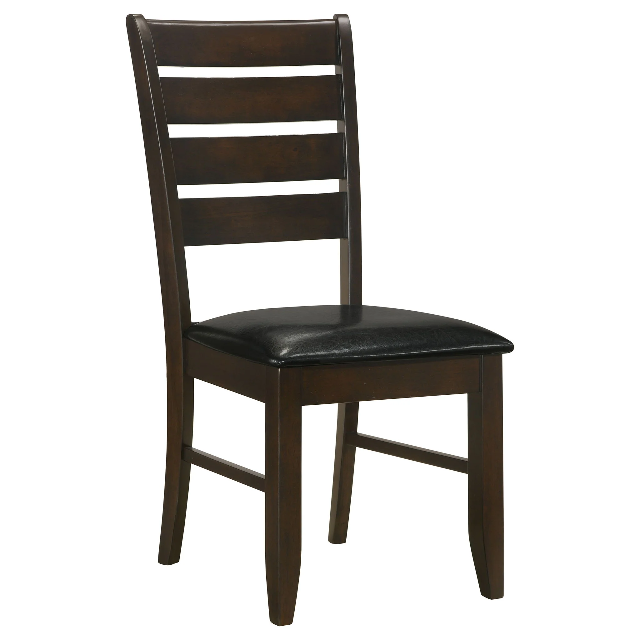 Dalila Wood Dining Side Chair Cappuccino (Set of 2) - Image 4
