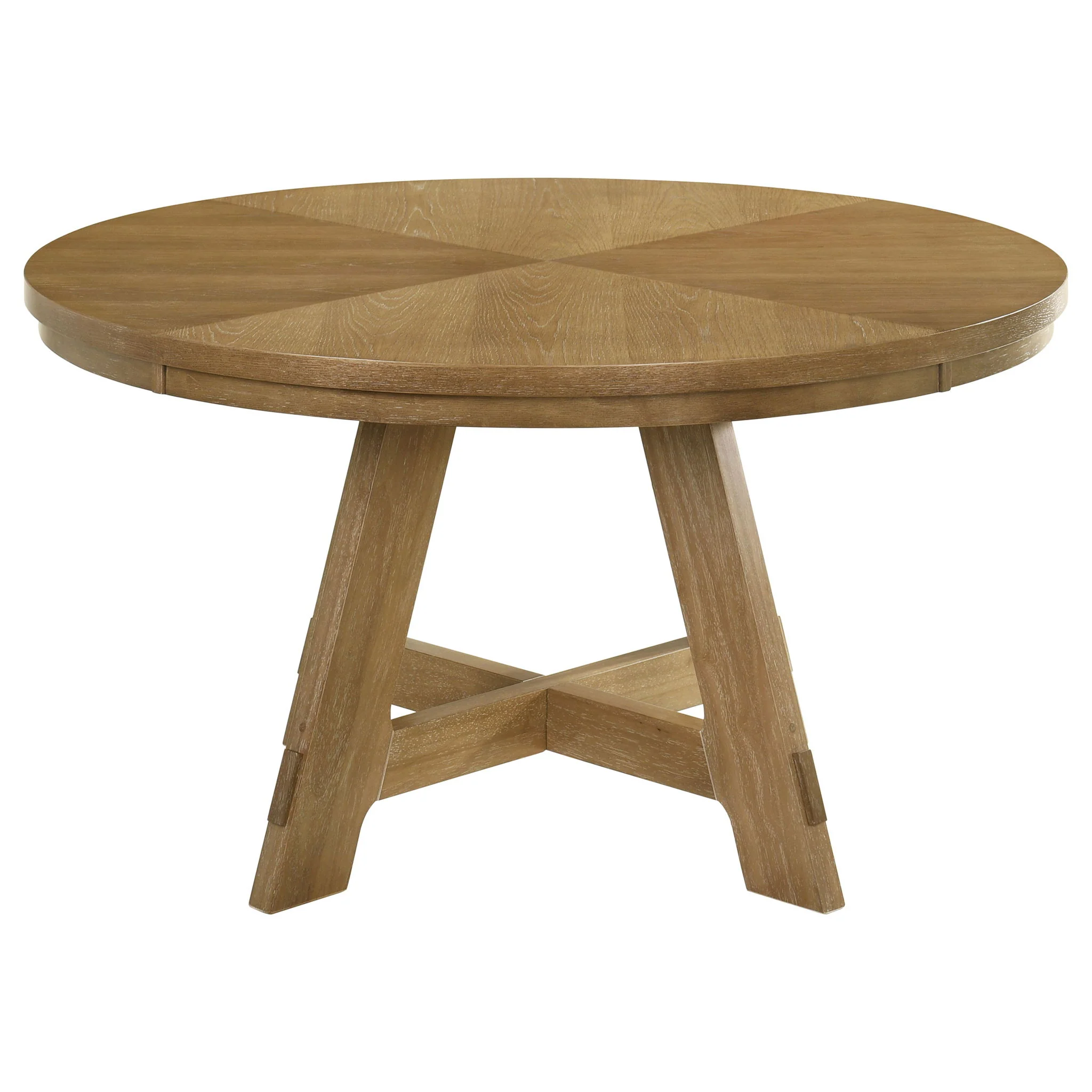 Danvers 5-piece Dining Table Set Brown Oak and Latte - Image 3