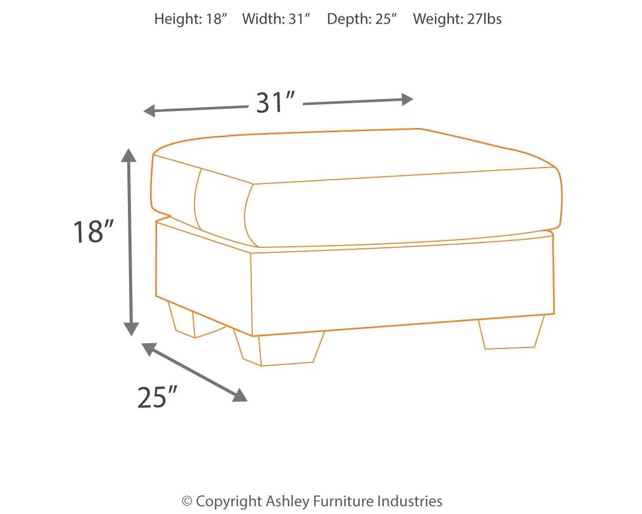 Darcy - Ottoman - Image 5