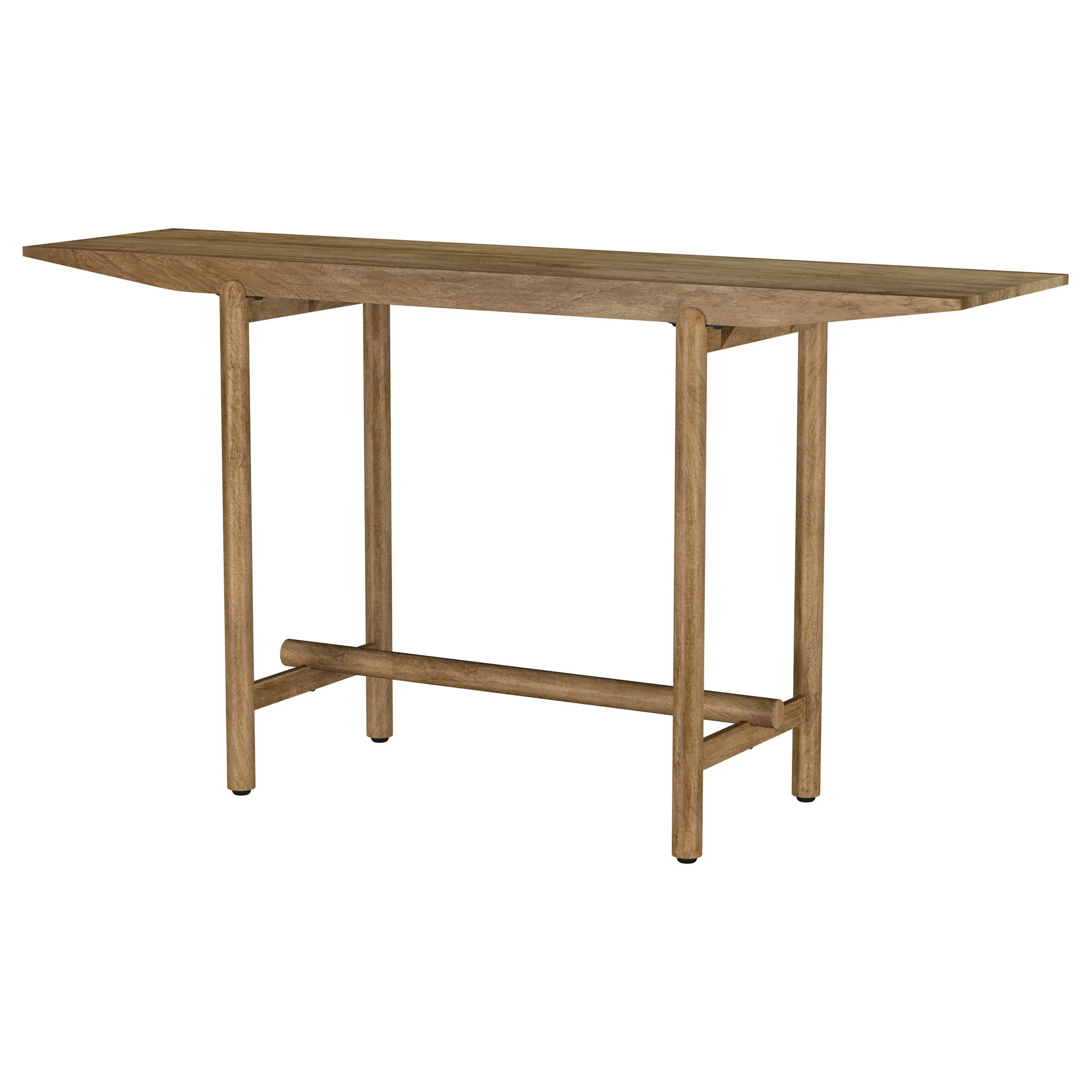 Darius Solid Wood Entryway Console Table Natural Mango - Image 3