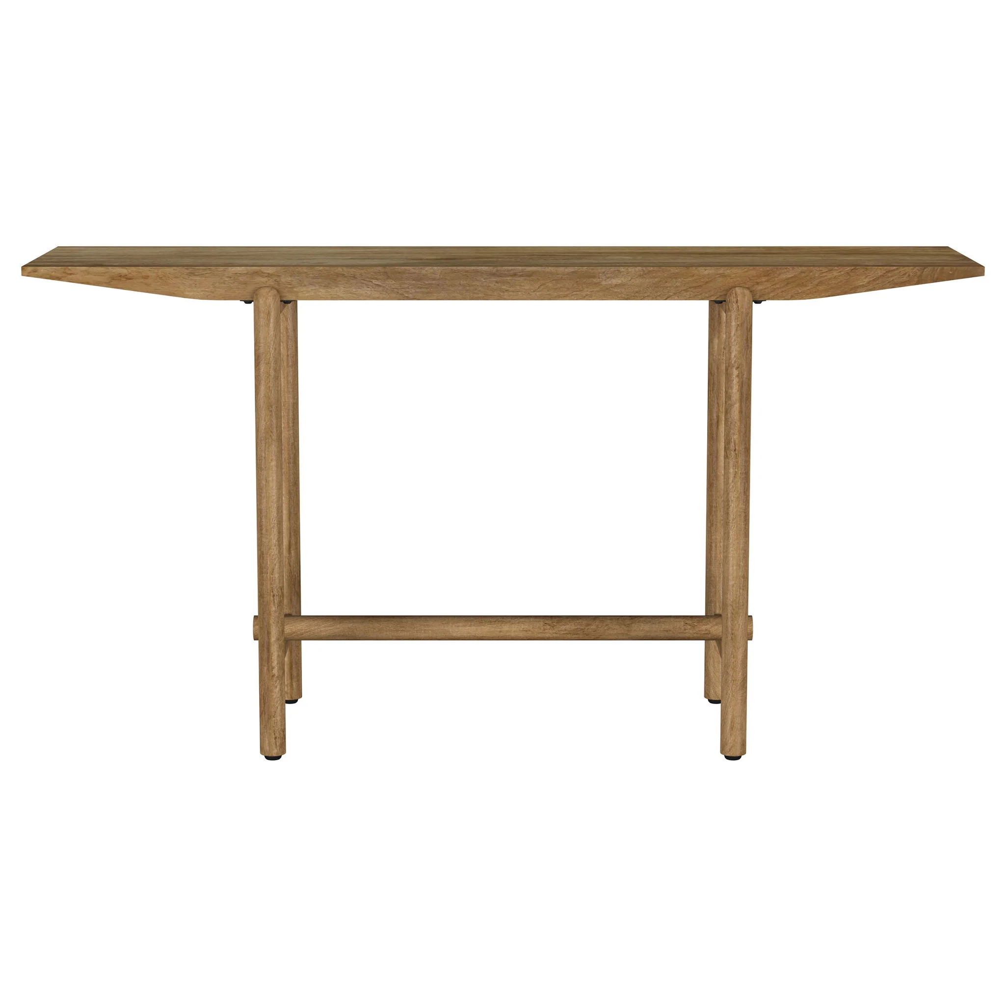 Darius Solid Wood Entryway Console Table Natural Mango - Image 4