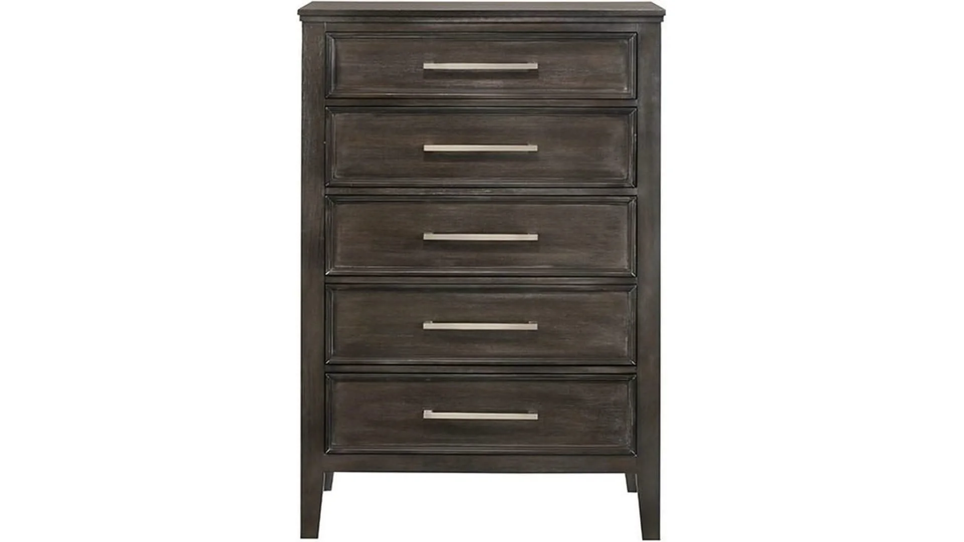 Davidson Nutmeg Brown Modern 5 Drawer Chest