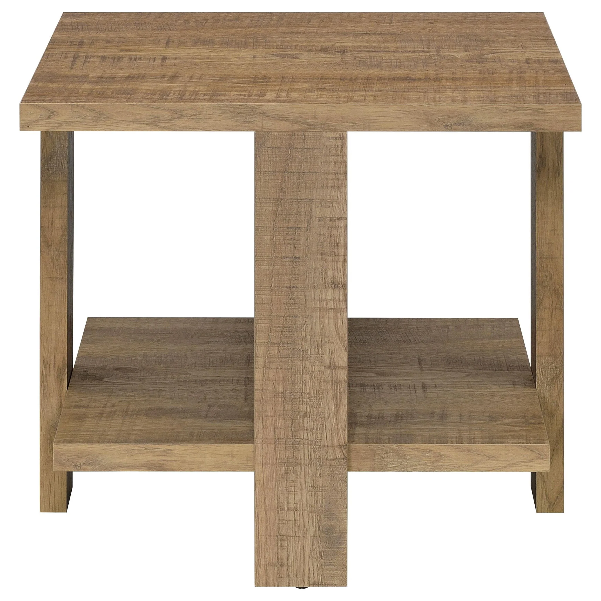 Dawn 3-piece Round Coffee and End Table Set Mango Brown - Image 3